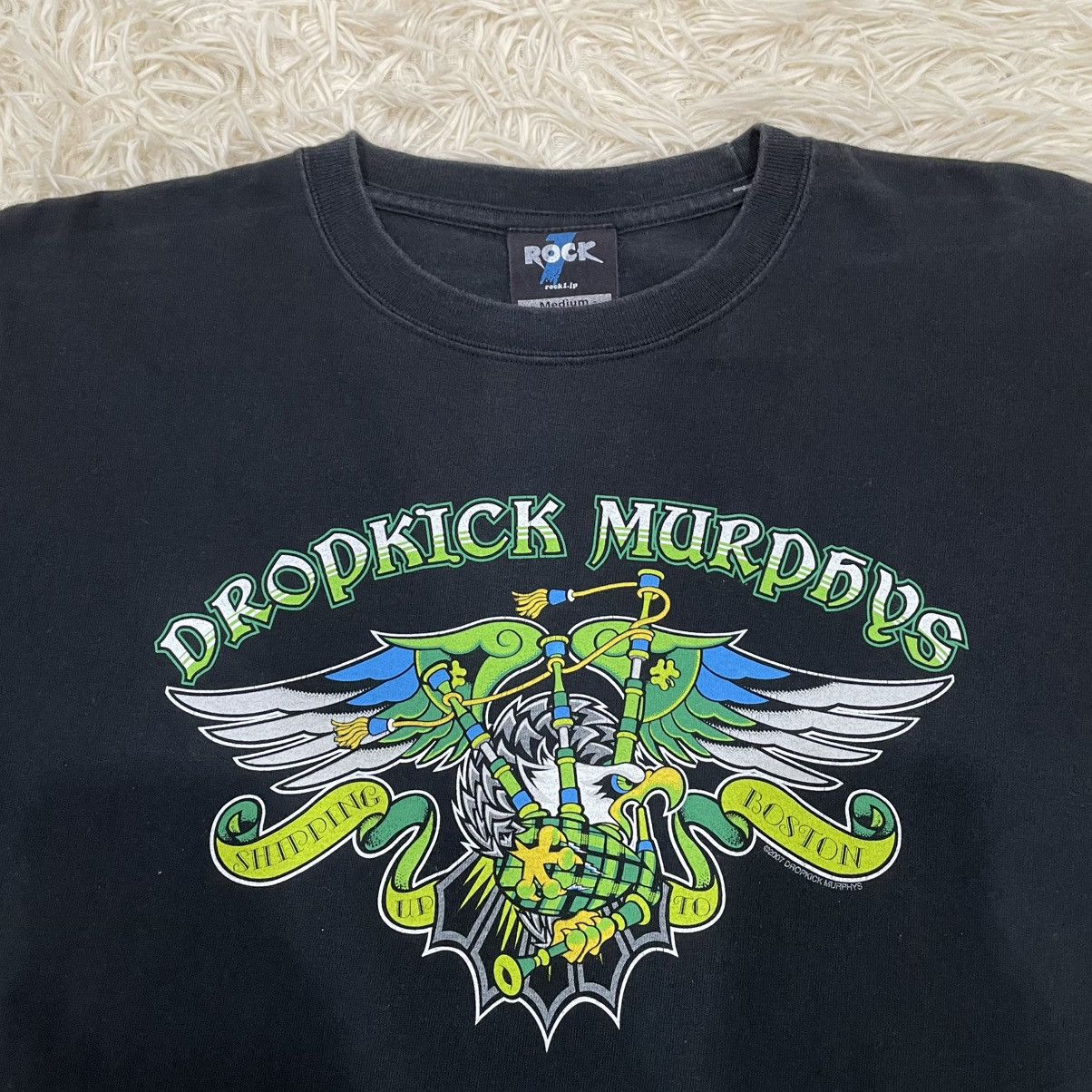 Band Tees Vintage Y2K Dropkick Murphys World Tour 2007 Y2K Size US M / EU 48-50 / 2 - 5 Thumbnail