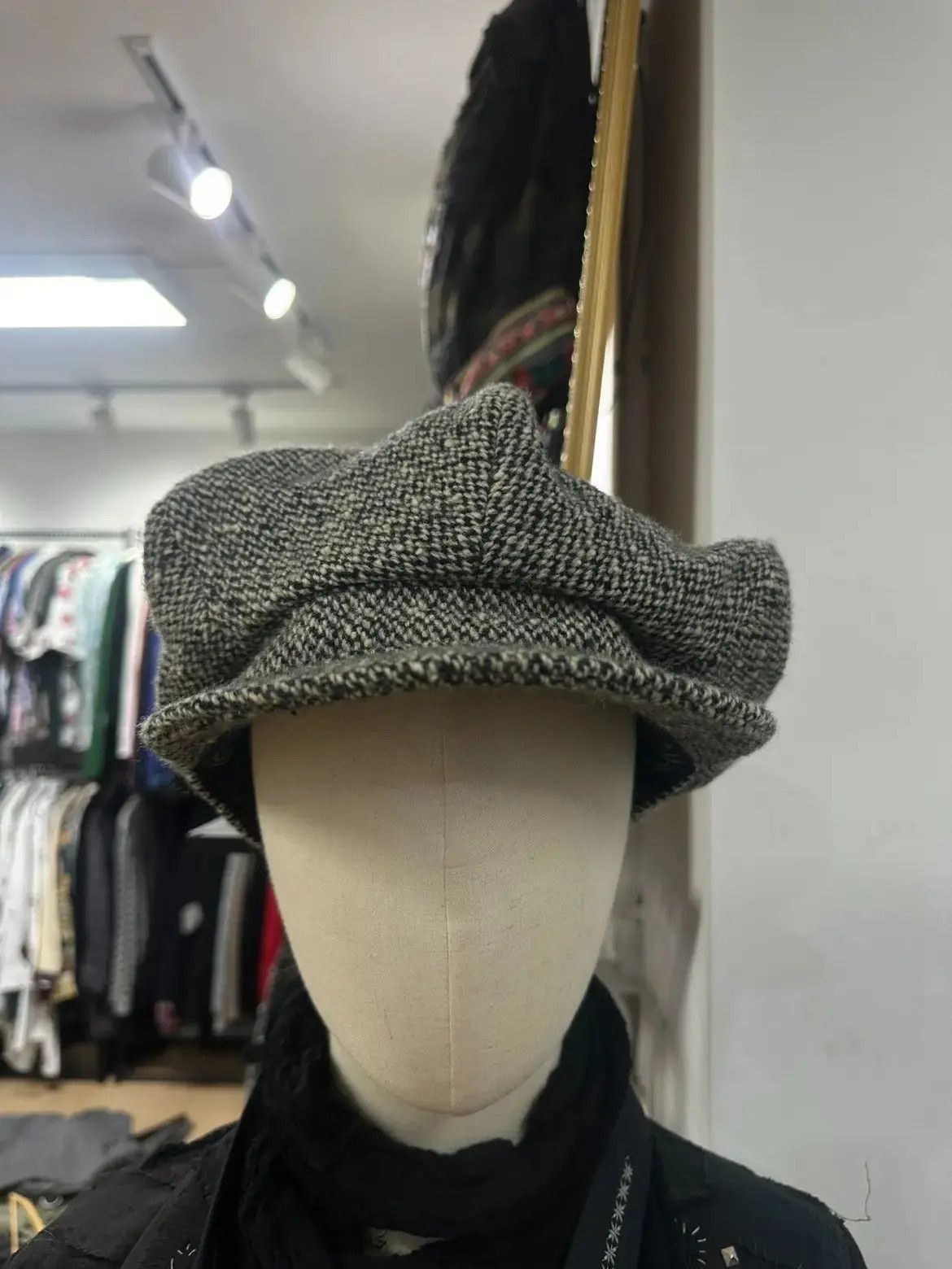 Yohji Yamamoto Yohji Yamamoto Yohji Yamamoto Pour Homme 20AW Wool Hat-250 Size ONE SIZE - 1 Thumbnail