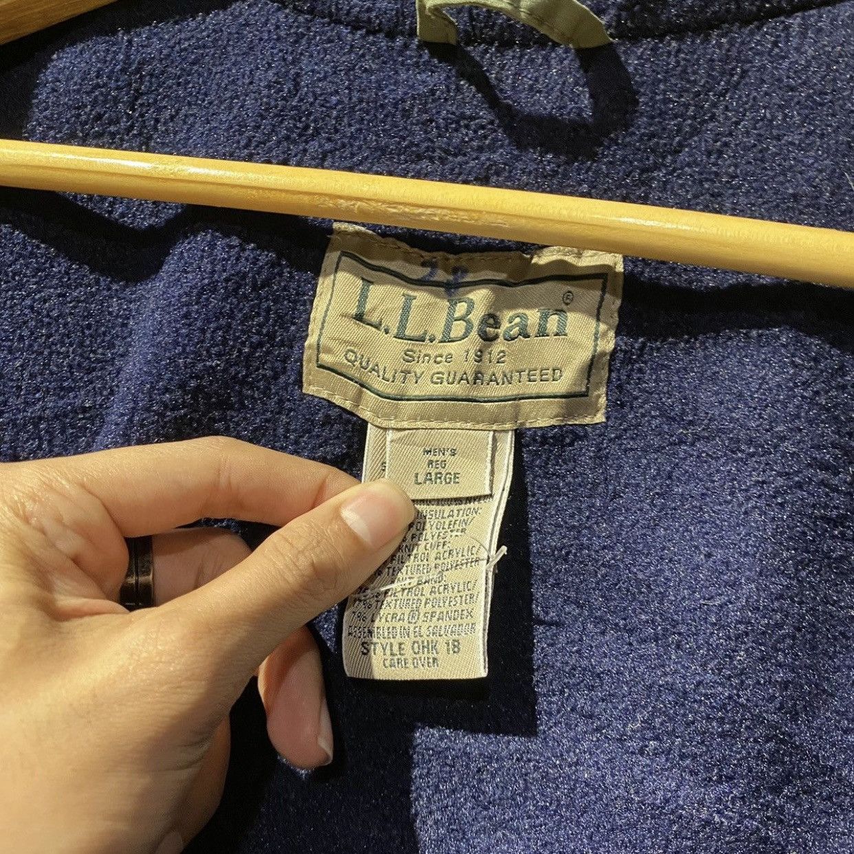 L.L. Bean × Vintage L.L.Bean Bomber Jacket Size US L / EU 52-54 / 3 - 10 Thumbnail