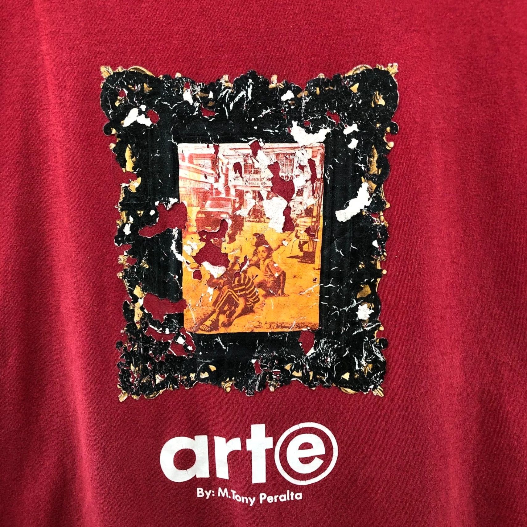 Vintage M. Tony Peralta ART Graphic T Shirt Mens 2XL Short Sleeve Crewneck Art To Wear Size US XXL / EU 58 / 5 - 5 Thumbnail