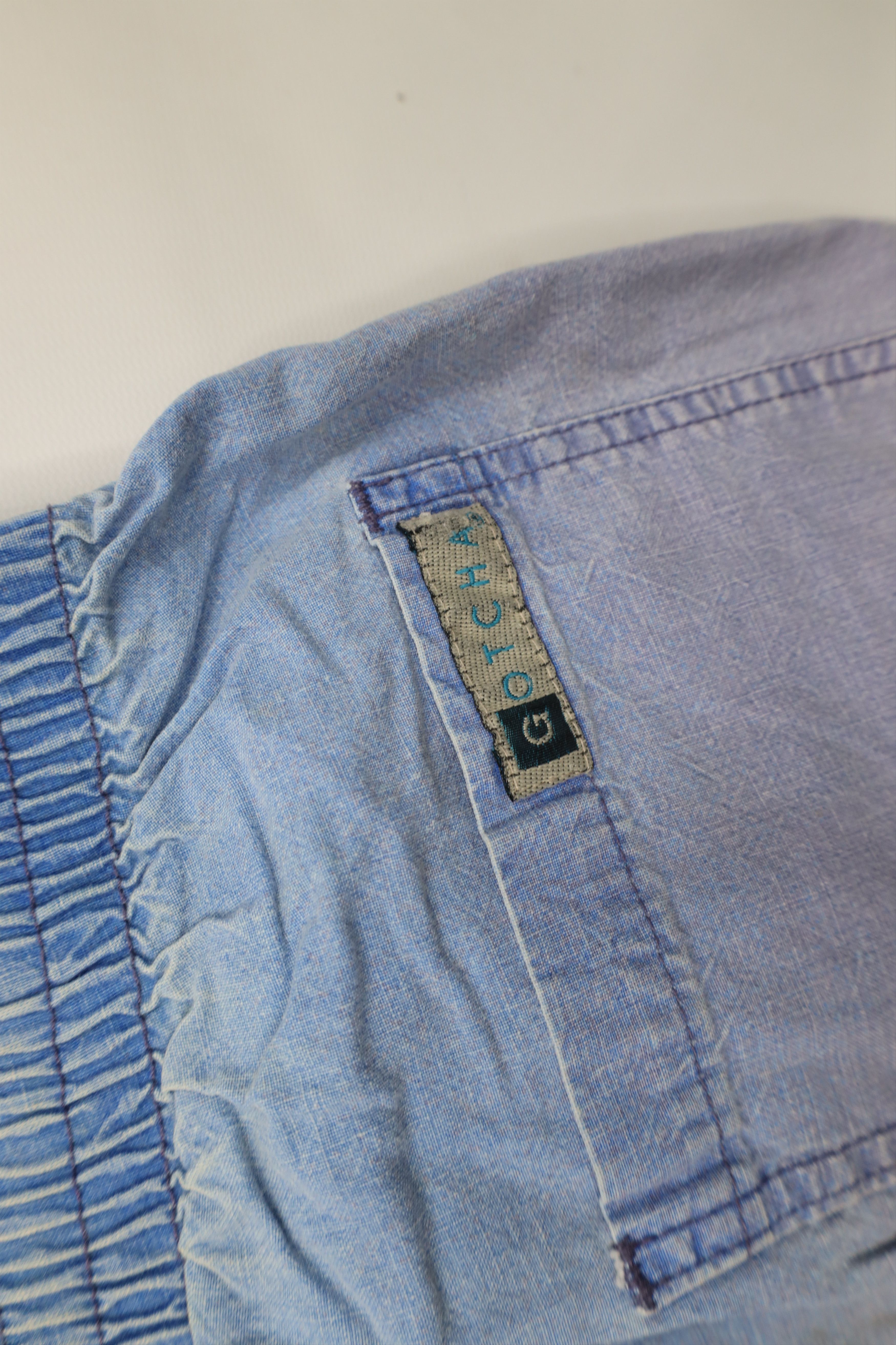 Gotcha Vintage 80s 90s Gotcha Surfing Above Knee Shorts Cotton USA Size US 32 / EU 48 - 15 Thumbnail