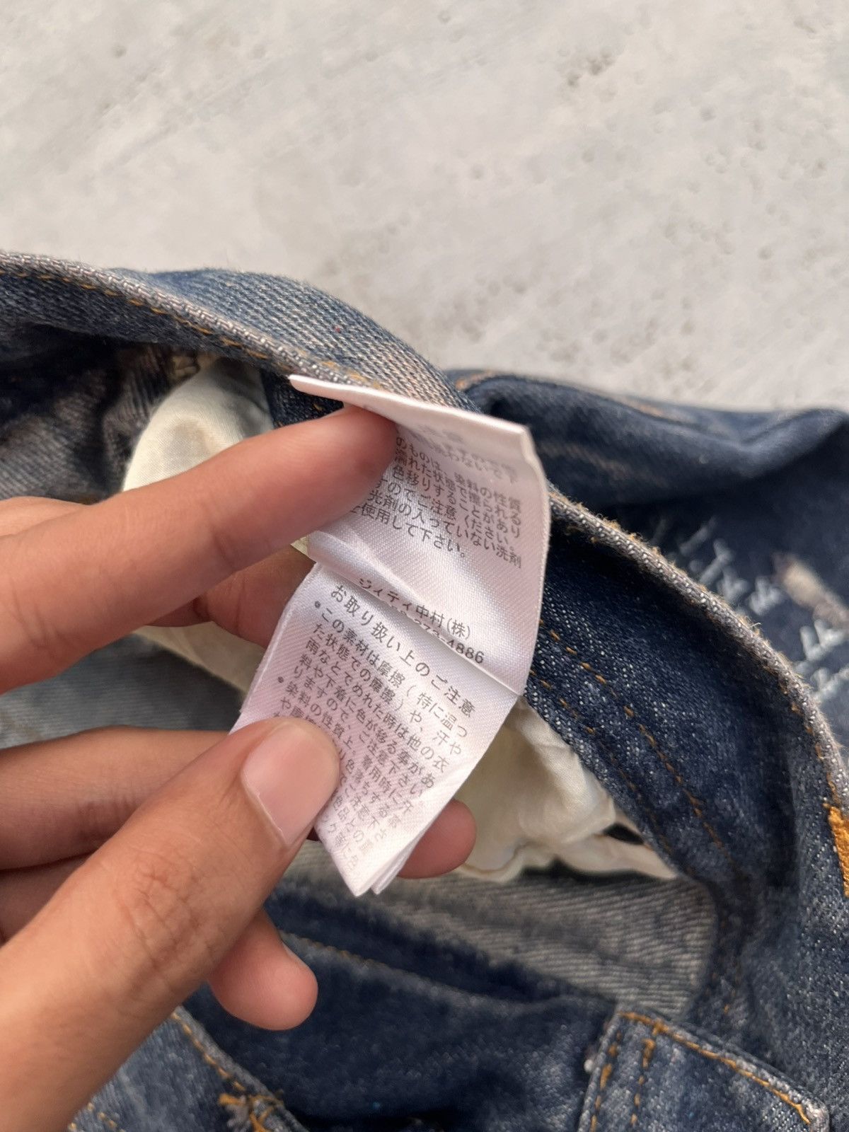 14th Addiction IN THE ATTIC POEM DISTRESSED JEANS PUNK LGB Y2K Size US 30 / EU 46 - 2 Thumbnail