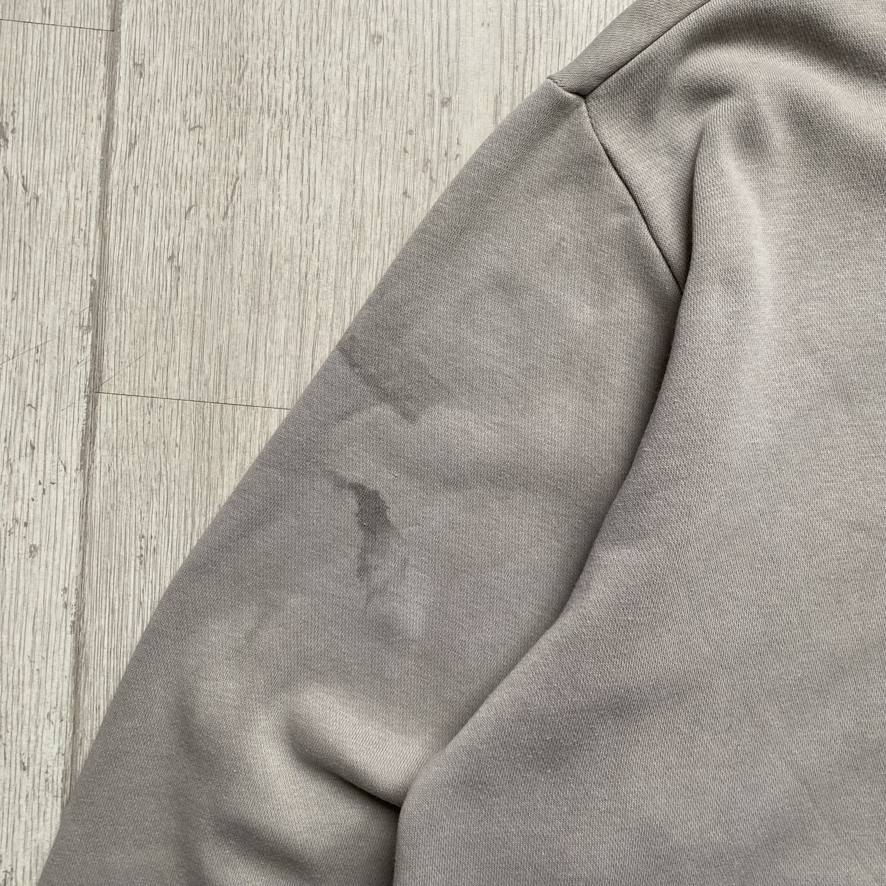 Nike 🔥 Vintage 90s Nike Zip Hoodie Distressed Silver tags Swoosh Size US M / EU 48-50 / 2 - 7 Thumbnail