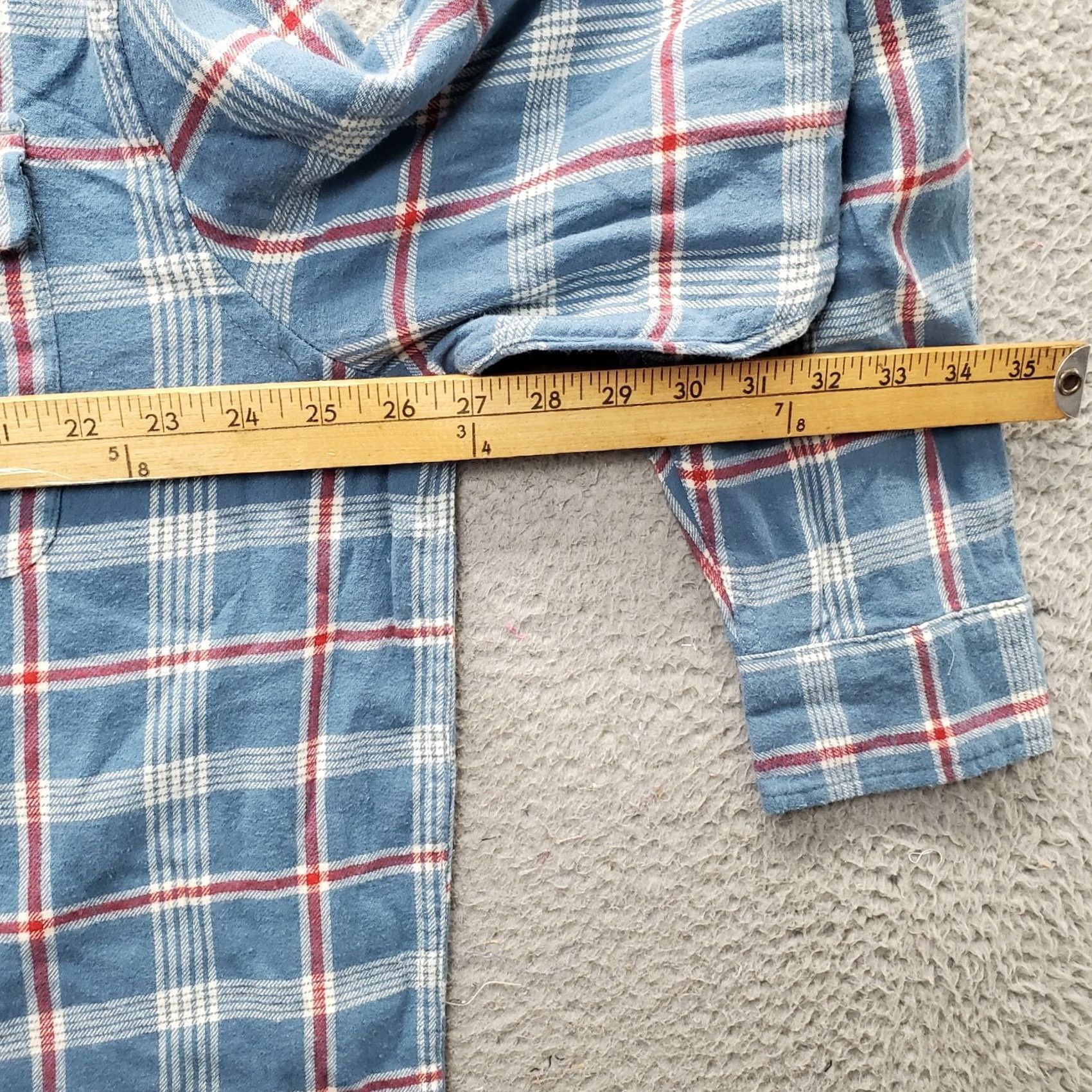 Lucky Brand Lucky Brand Flannel Shirt Mens XXL Multi Plaid Classic Fit Collared Button Up Size US XXL / EU 58 / 5 - 4 Thumbnail