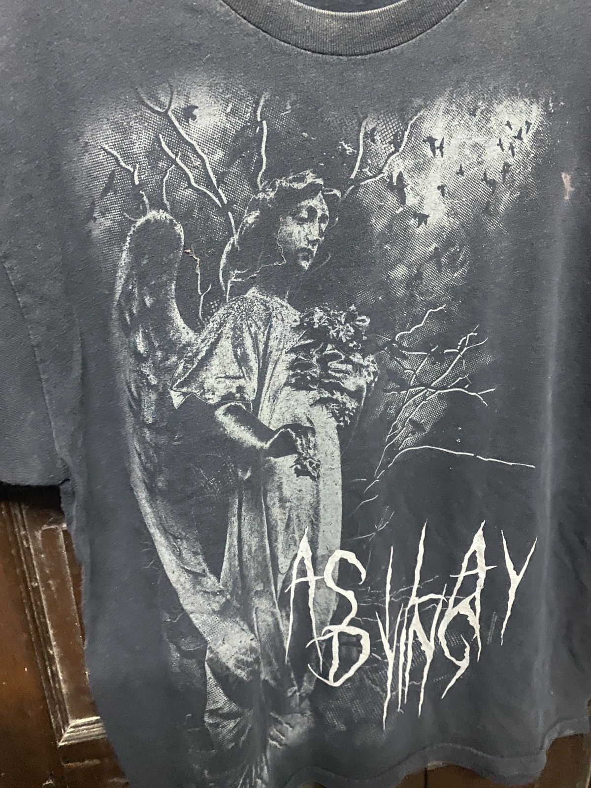 Band Tees × Vintage FIRE 🔥 VINTAGE Y2K AS I LAY DYING METAL CORE SUN FADED Size US L / EU 52-54 / 3 - 3 Thumbnail