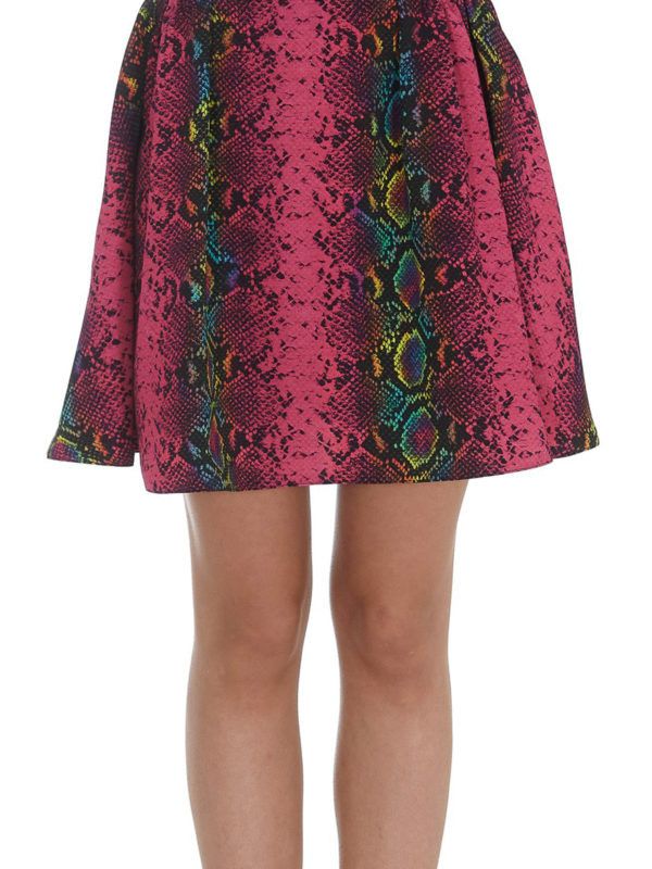 Versace o1y0226 Mini Skirt in Multicolor Size 26" / US 2 / IT 38 - 2 Thumbnail