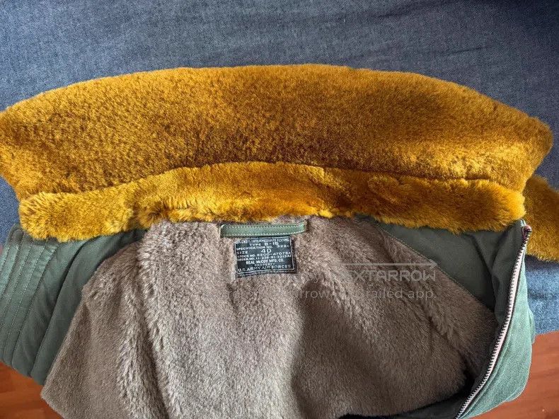 The Real McCoy's The Real McCoys B-15 Alpaca Flight Jacket Size US L / EU 52-54 / 3 - 5 Thumbnail