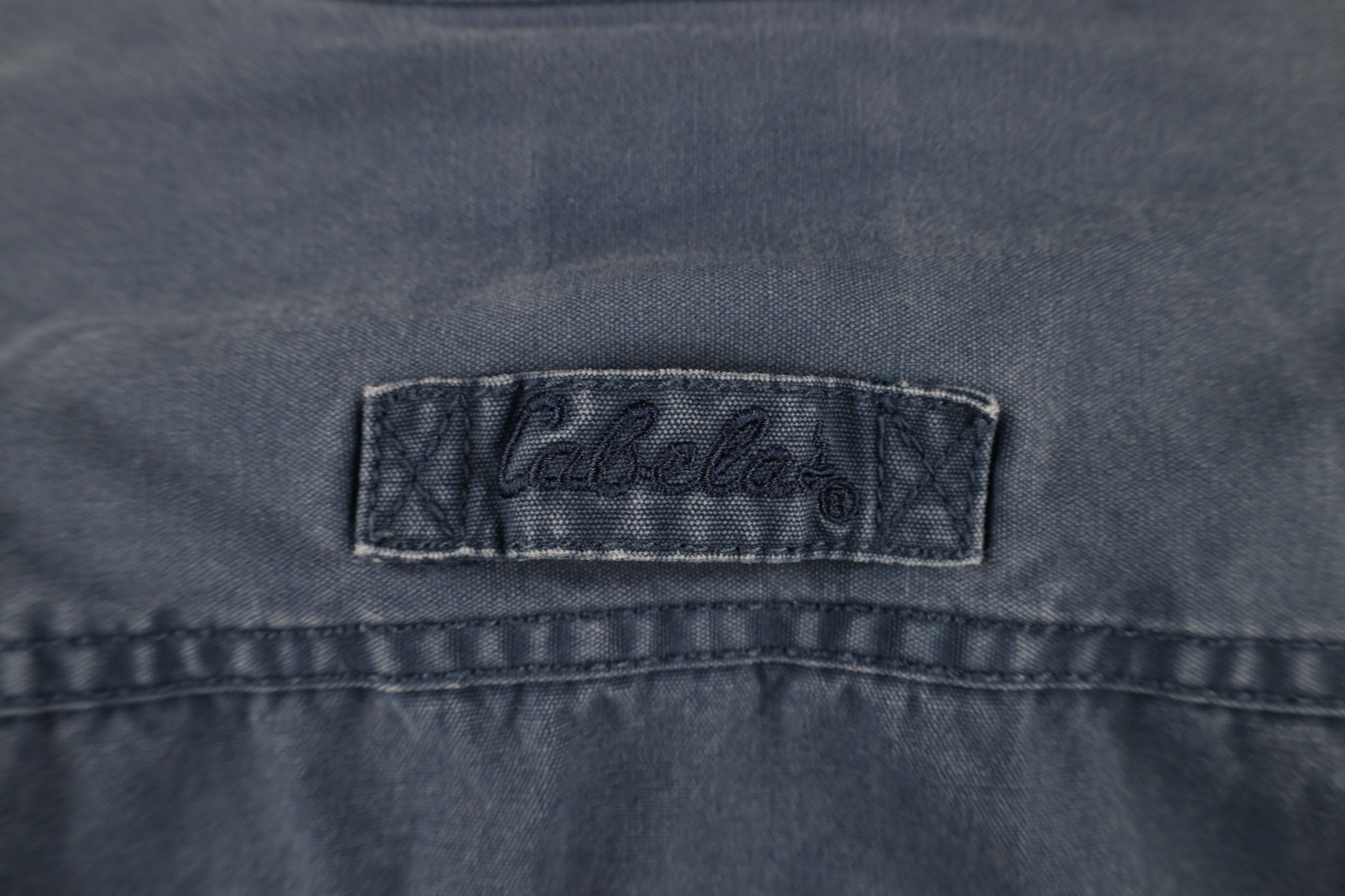 Cabelas × Vintage Vintage Cabelas Heavyweight Canvas Button Shirt Jacket Jac Size US XL / EU 56 / 4 - 12 Thumbnail