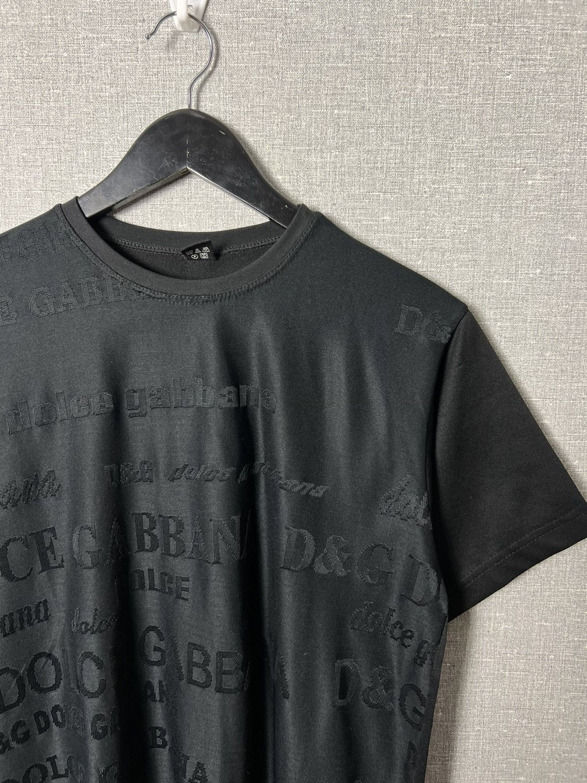 Dolce & Gabbana × Vintage Dolce & Gabanna Style Monogram Jersey D&G Tee Size US S / EU 44-46 / 1 - 3 Thumbnail