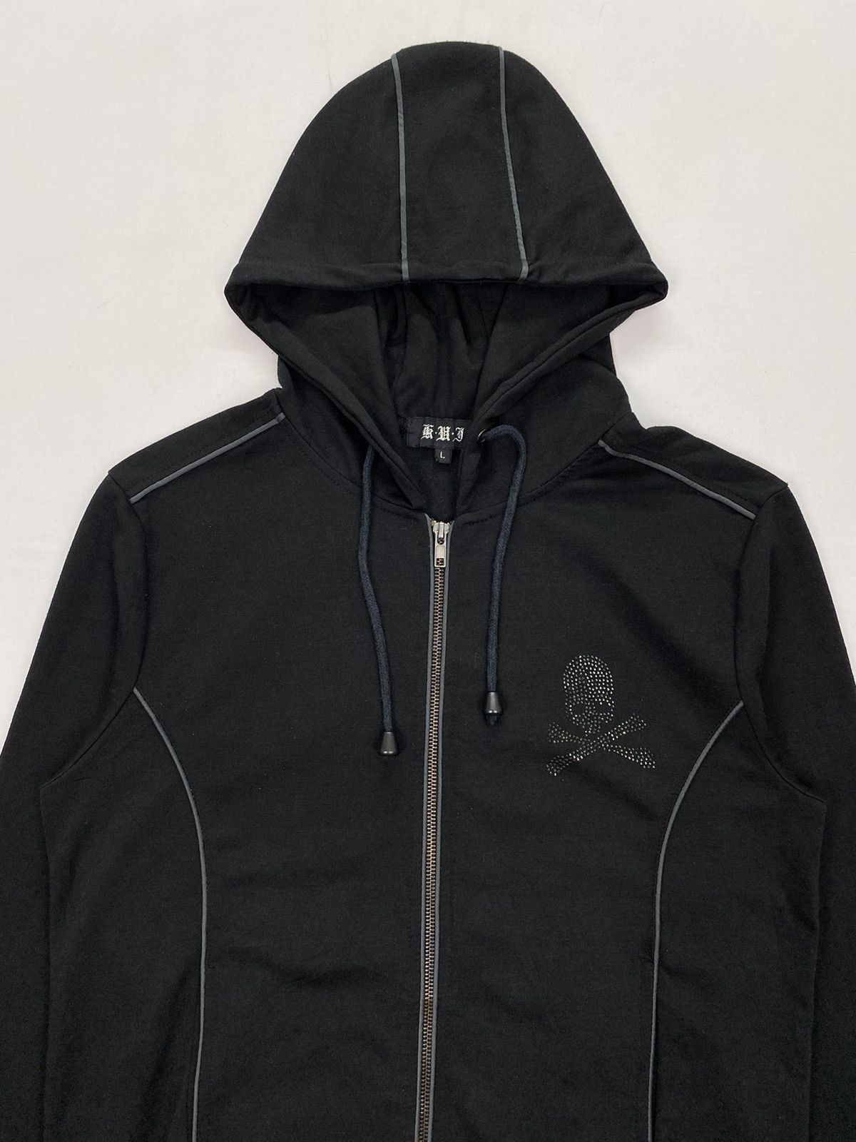 Japanese Brand K.U.I Cross Bone Skull Hoodie Size US S / EU 44-46 / 1 - 7 Thumbnail