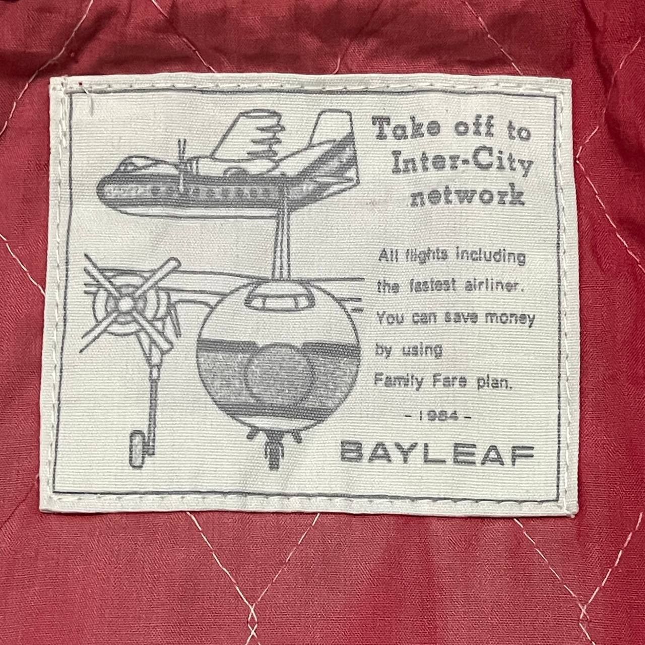 Japanese Brand Vintage Bayleaf Flight Bomber Jacket Size US M / EU 48-50 / 2 - 10 Thumbnail