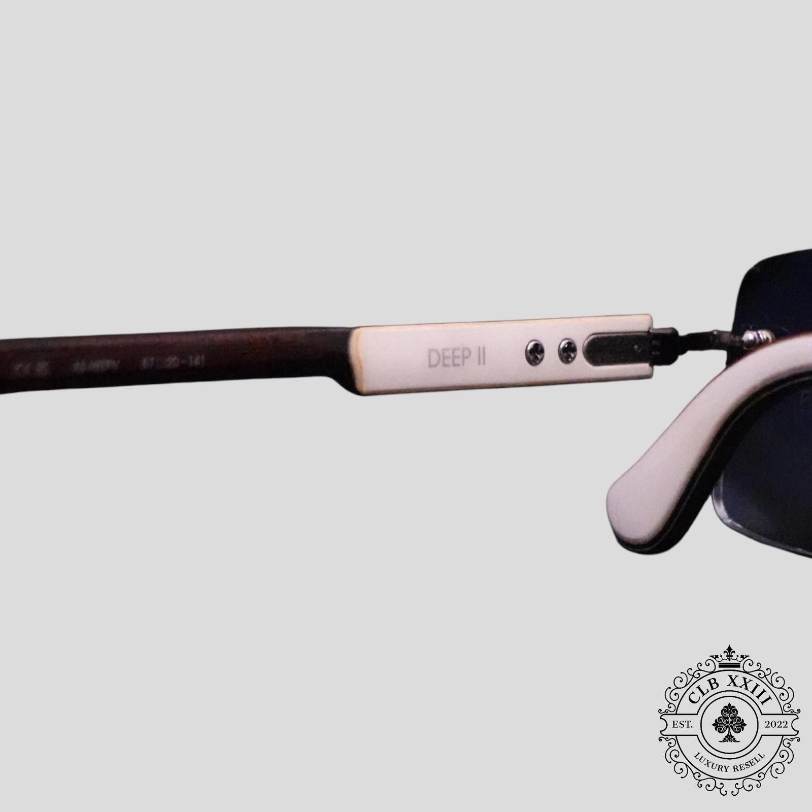 Chrome Hearts Chrome Hearts Deep II Sunglasses in White/Silver Size ONE SIZE - 4 Thumbnail
