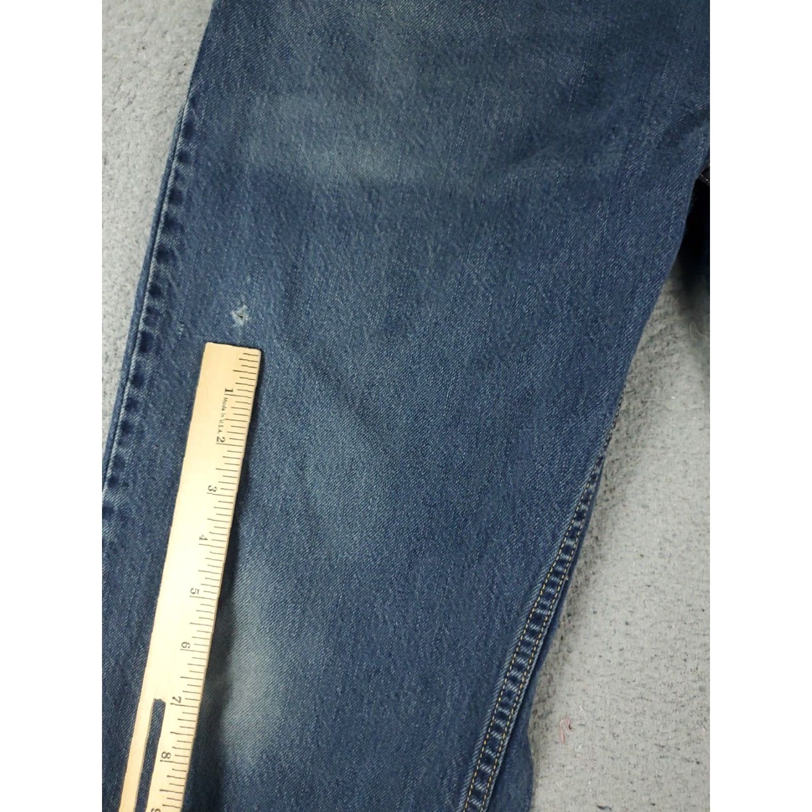 Levi's Levis 559 Relaxed Straight Leg Blue Jeans Mens 38x30 Regular Fit Size US 38 / EU 54 - 6 Thumbnail