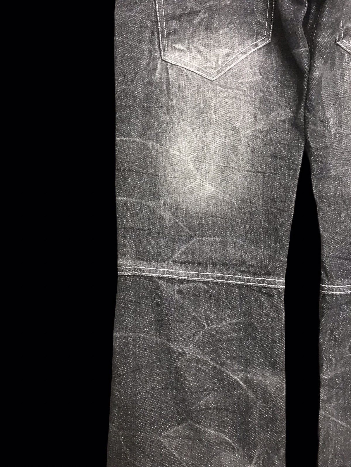 Japanese Brand 💥DOUBLE WAIST💥DOUBLEFOCUS SICK STYLE FADES DENIM F318 Size US 30 / EU 46 - 13 Thumbnail