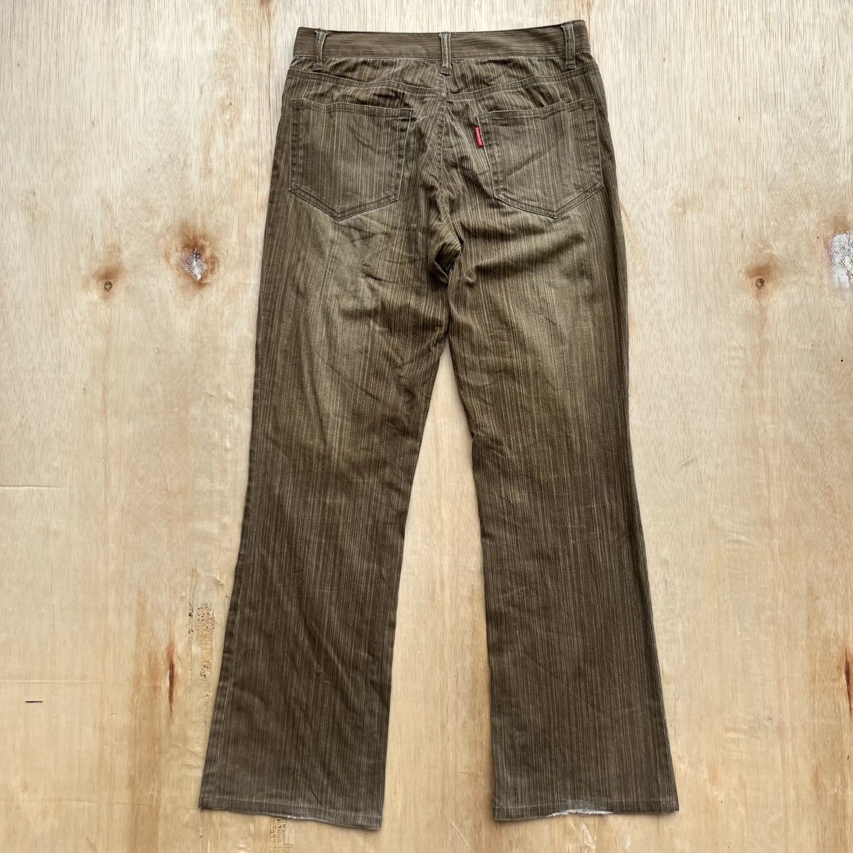 Tornado Mart TORNADO MART VINTAGE JAPANESE BRAND BOOT CUT FLARE DENIM Size US 31 - 7 Thumbnail