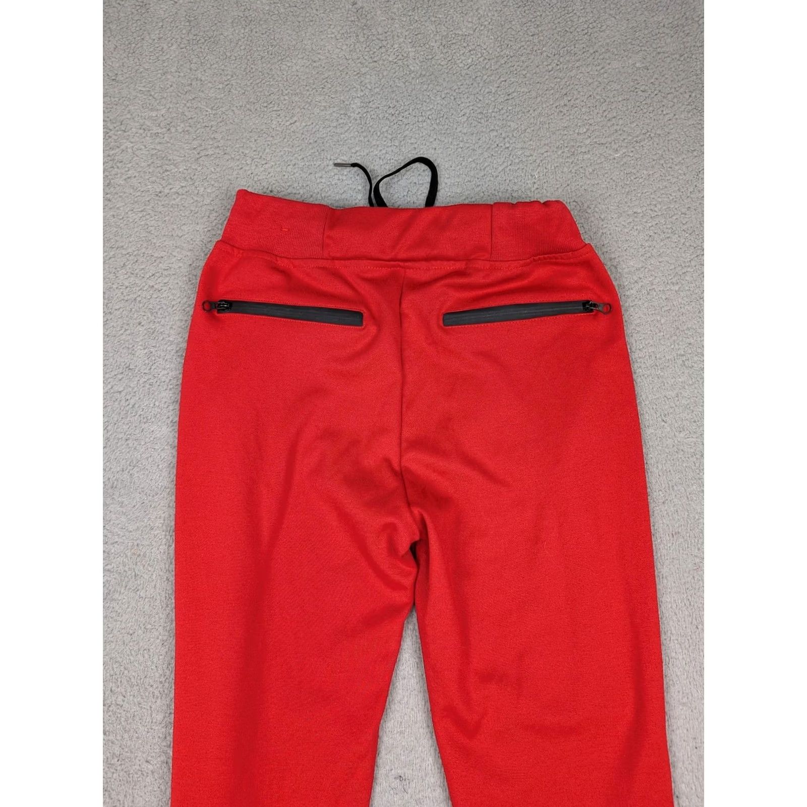 Vintage Riflessi Pants Mens S Red Jogger Sweatpants Zip Pockets Knit Elastic Waist Pockets Casual Activewear Summer? No - keep clarity Size US 29 - 7 Thumbnail