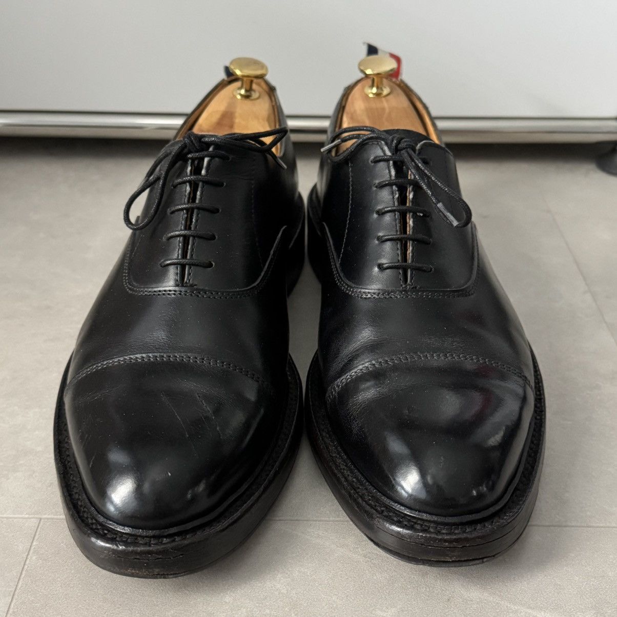 Thom Browne Thom Browne Cap-toe Oxford Black UK8.5 Size US 9.5 / EU 42-43 - 3 Thumbnail