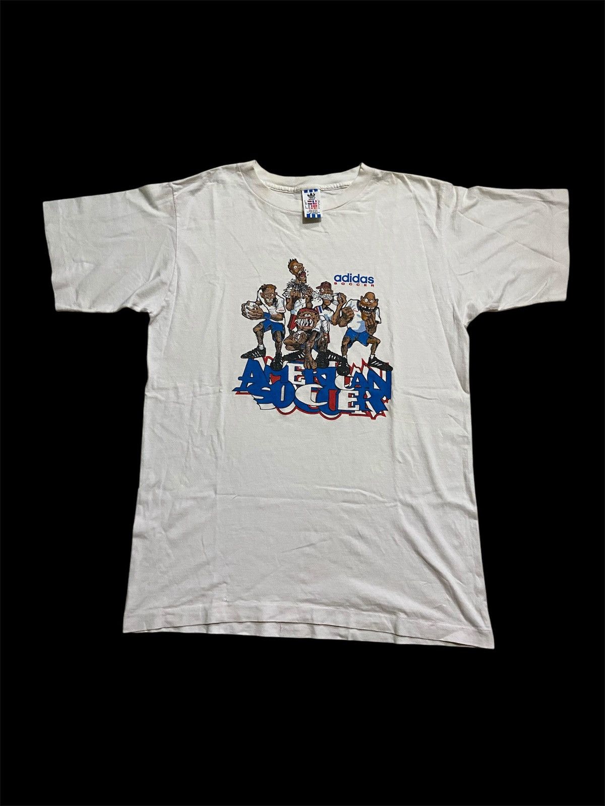 Adidas × Vintage Vintage Adidas Soccer Size US L / EU 52-54 / 3 - 1 Thumbnail