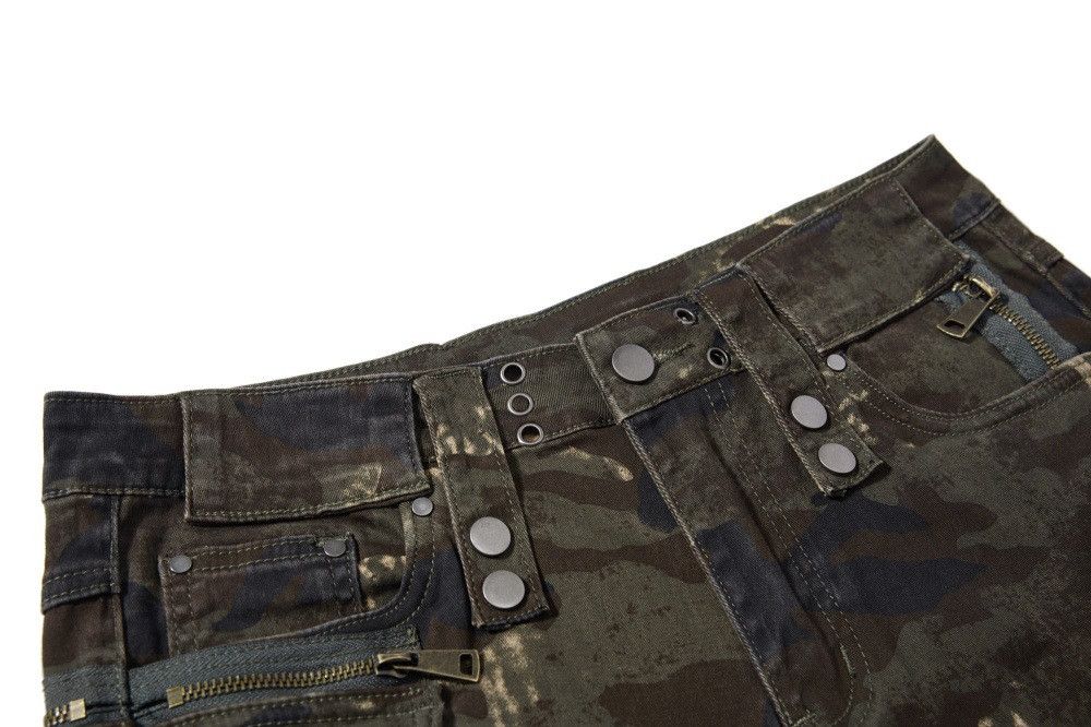 Vintage Men's hip-hop trendy loose camouflage flared casual pants Size US 32 / EU 48 - 3 Thumbnail