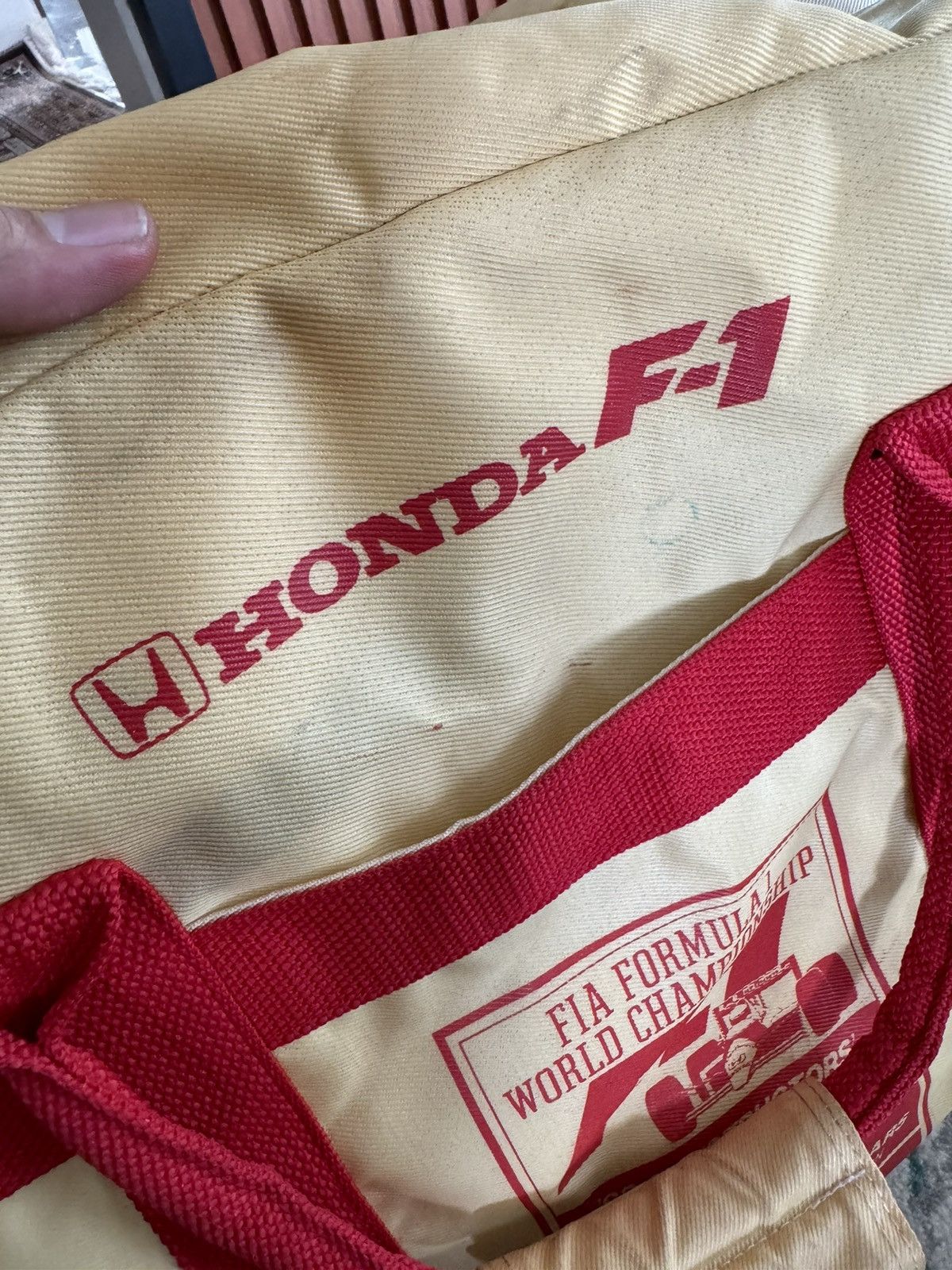 Formula 1 × Honda × Marlboro 1988 FIA F-1 WORLD CHAMPIONSHIP HONDA MARLBORO MCLAREN BAG Size ONE SIZE - 12 Thumbnail