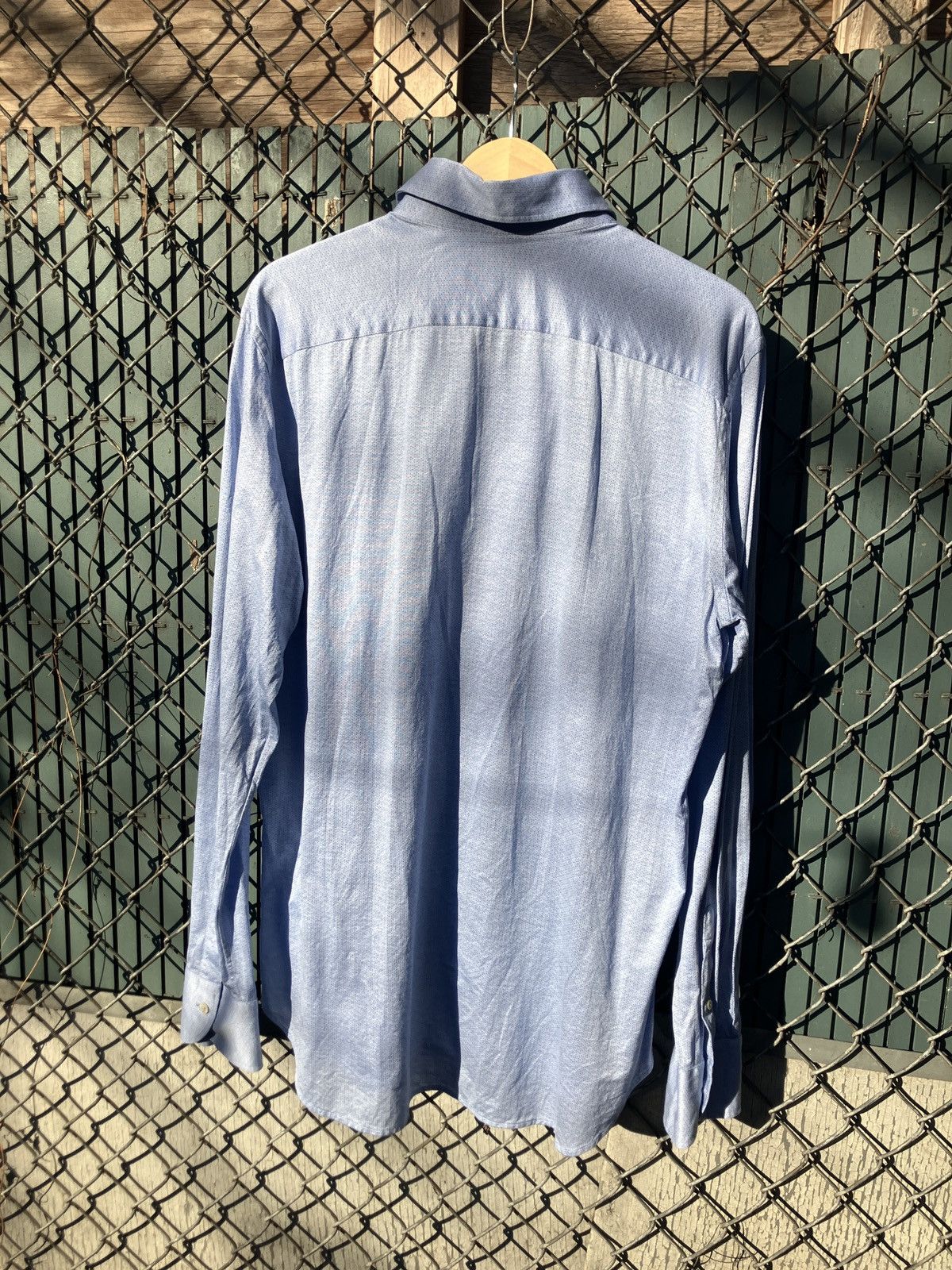 Canali Vintage Canali Button Down Dress Shirt Size US XL / EU 56 / 4 - 3 Thumbnail