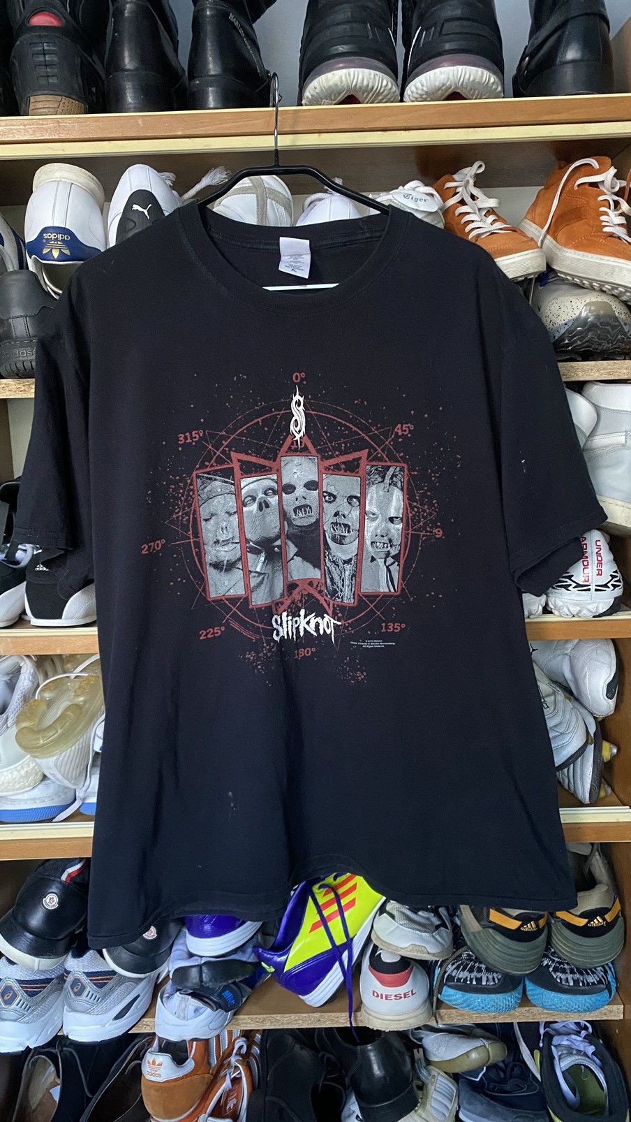 Slipknot Vintage Slipknot 2012 tour tee T-shirt Size US XL / EU 56 / 4 - 1 Thumbnail