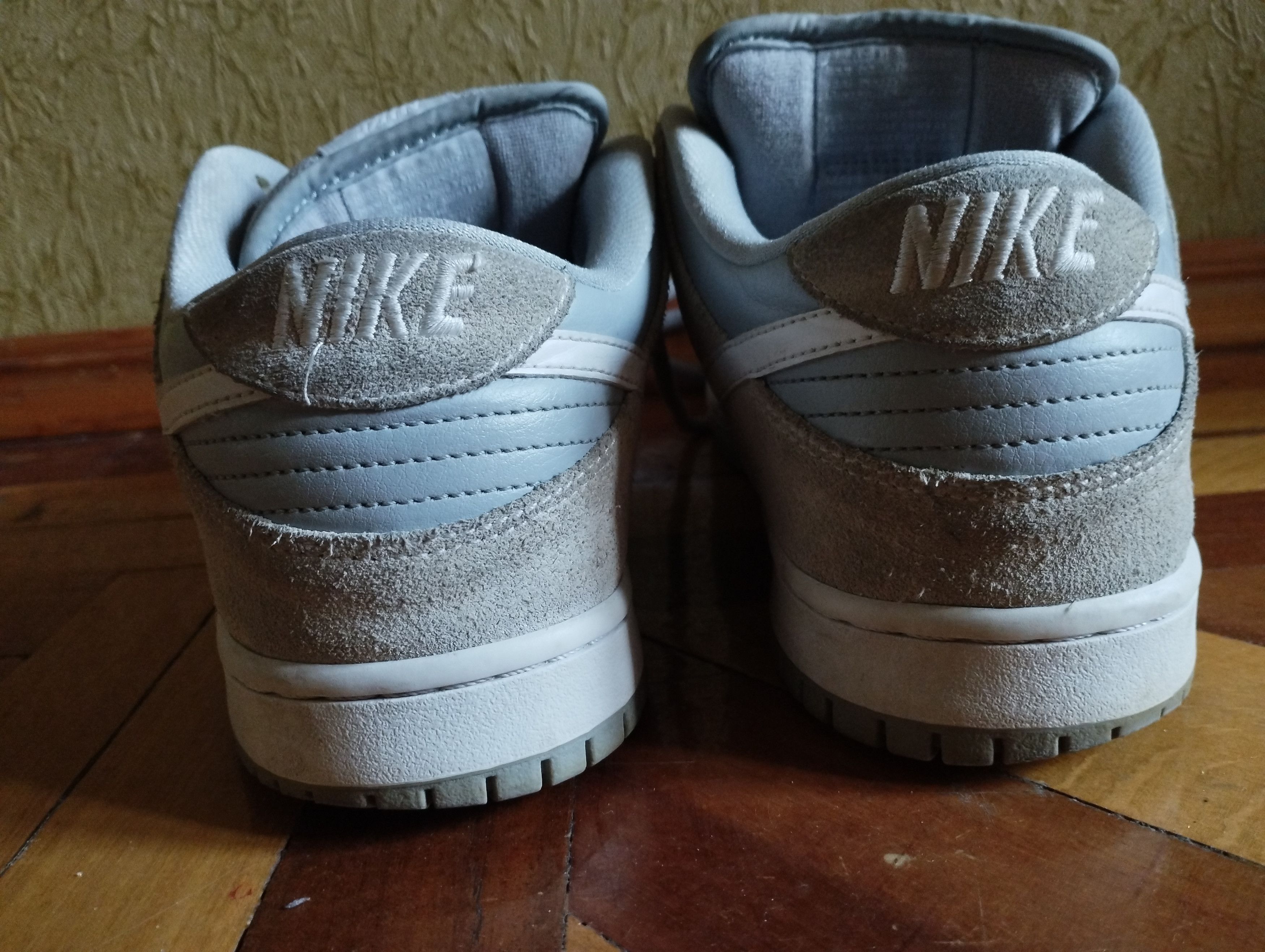 Nike Nike SB Dunk Low Summit White Wolf Grey Size US 11 / EU 44 - 6 Thumbnail