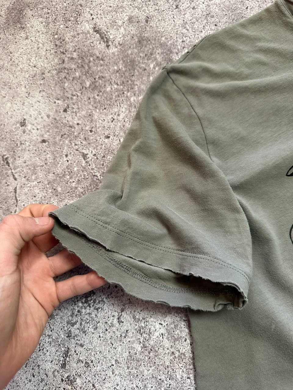 Versace Versace Gray Logo T-Shirt Distressed Size US M / EU 48-50 / 2 - 9 Thumbnail