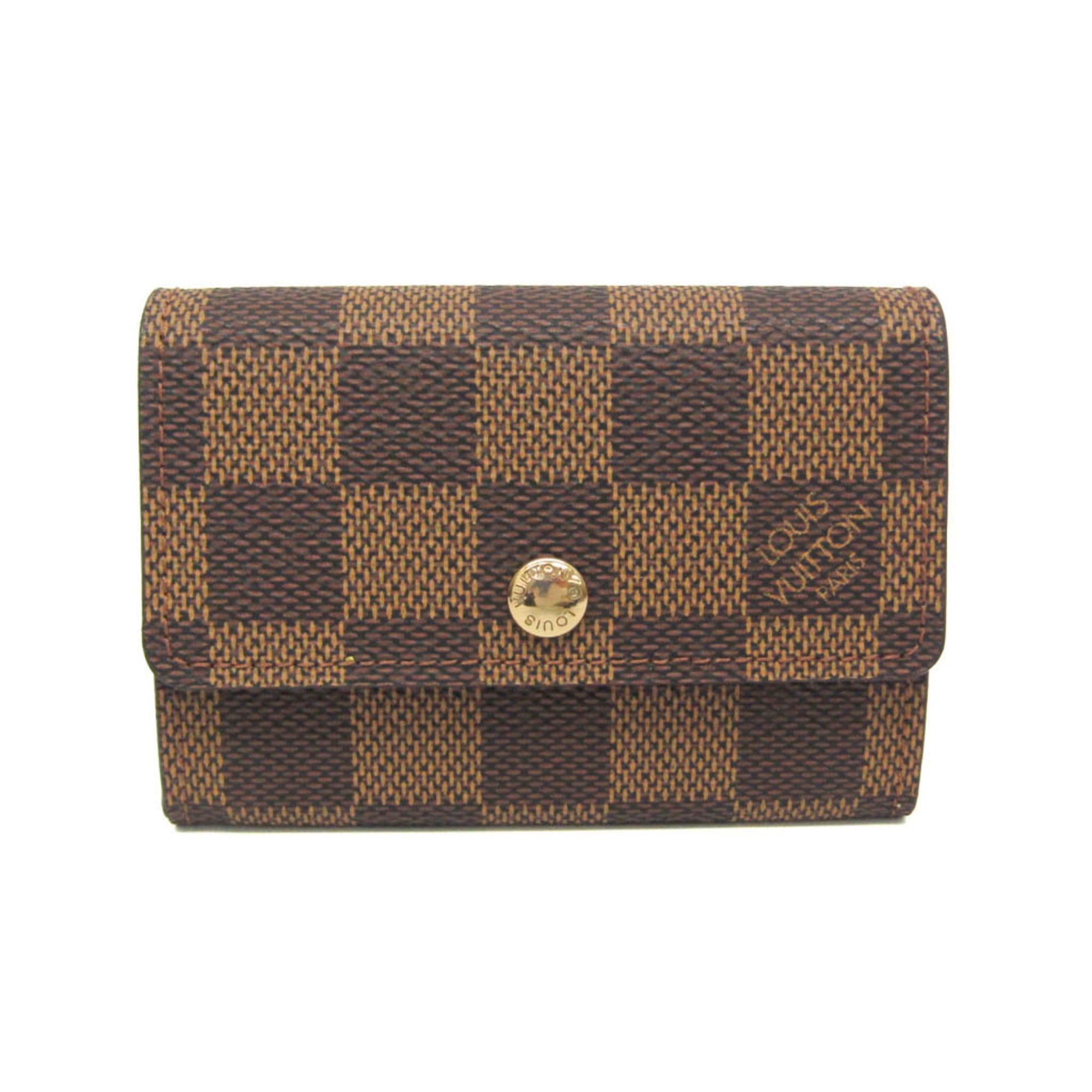 Louis Vuitton Louis Vuitton Damier Coin Purse N61930 Men,Women Damier Canvas Coin Purse/coin Case Brown,Ebene Size ONE SIZE - 1 Thumbnail