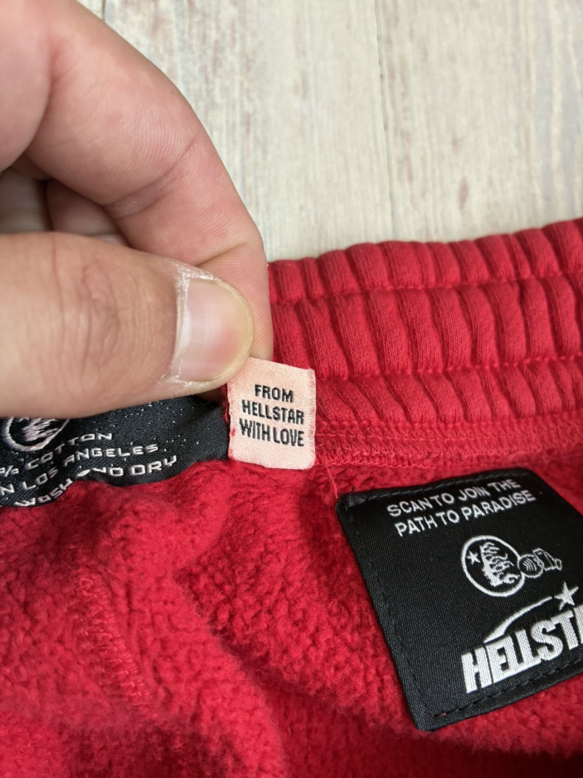 HELLSTAR Hellstar Uniform Red Sweatpants XL Size US 36 / EU 52 - 6 Thumbnail