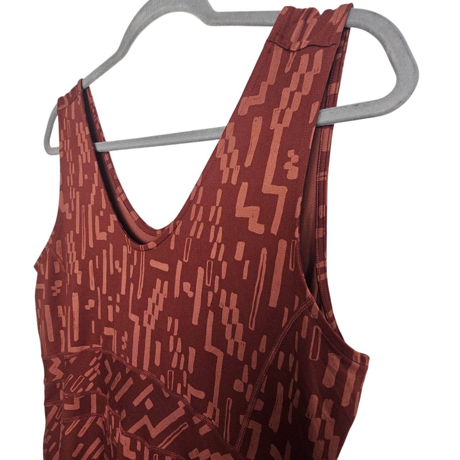 Titleist Title Nine Womens Dream V Neck Desert Path Mini Dress Sporty Size L / US 10 / IT 46 - 7 Thumbnail