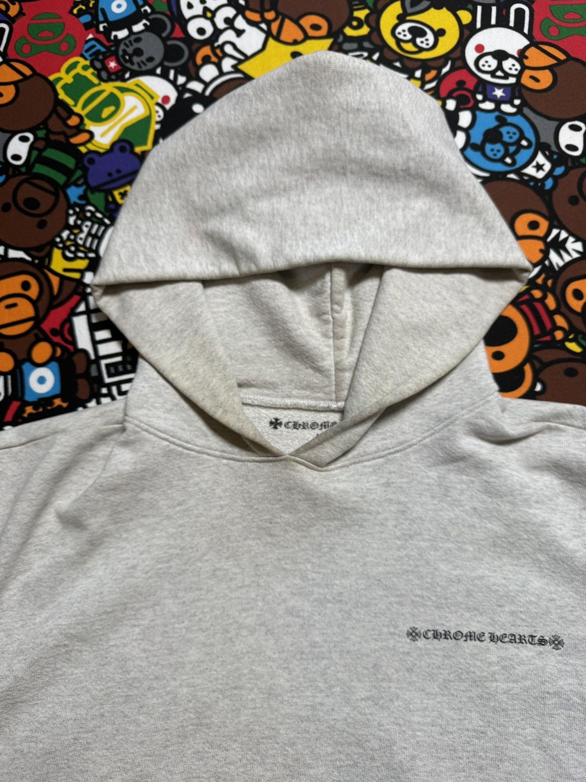 Chrome Hearts Chrome Hearts Grey Matty Boy Multi Logo Pullover Hoodie Size US L / EU 52-54 / 3 - 7 Thumbnail
