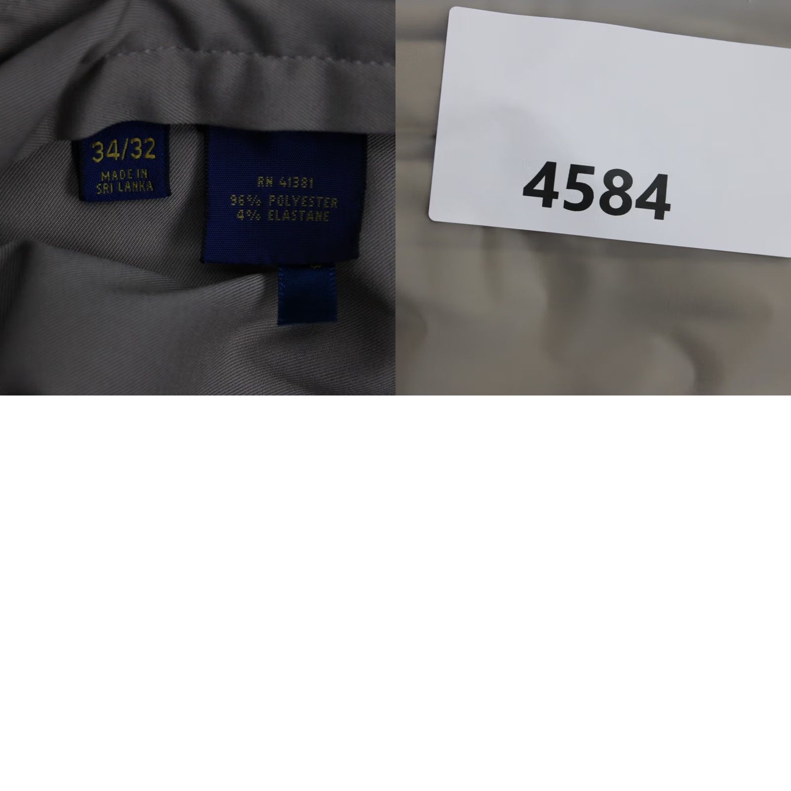 Polo Ralph Lauren Polo Ralph Lauren Performance Pants Men 34x32 Beige Polyester Stretch Flat Front Shirt? Size US S / EU 44-46 / 1 - 9 Thumbnail