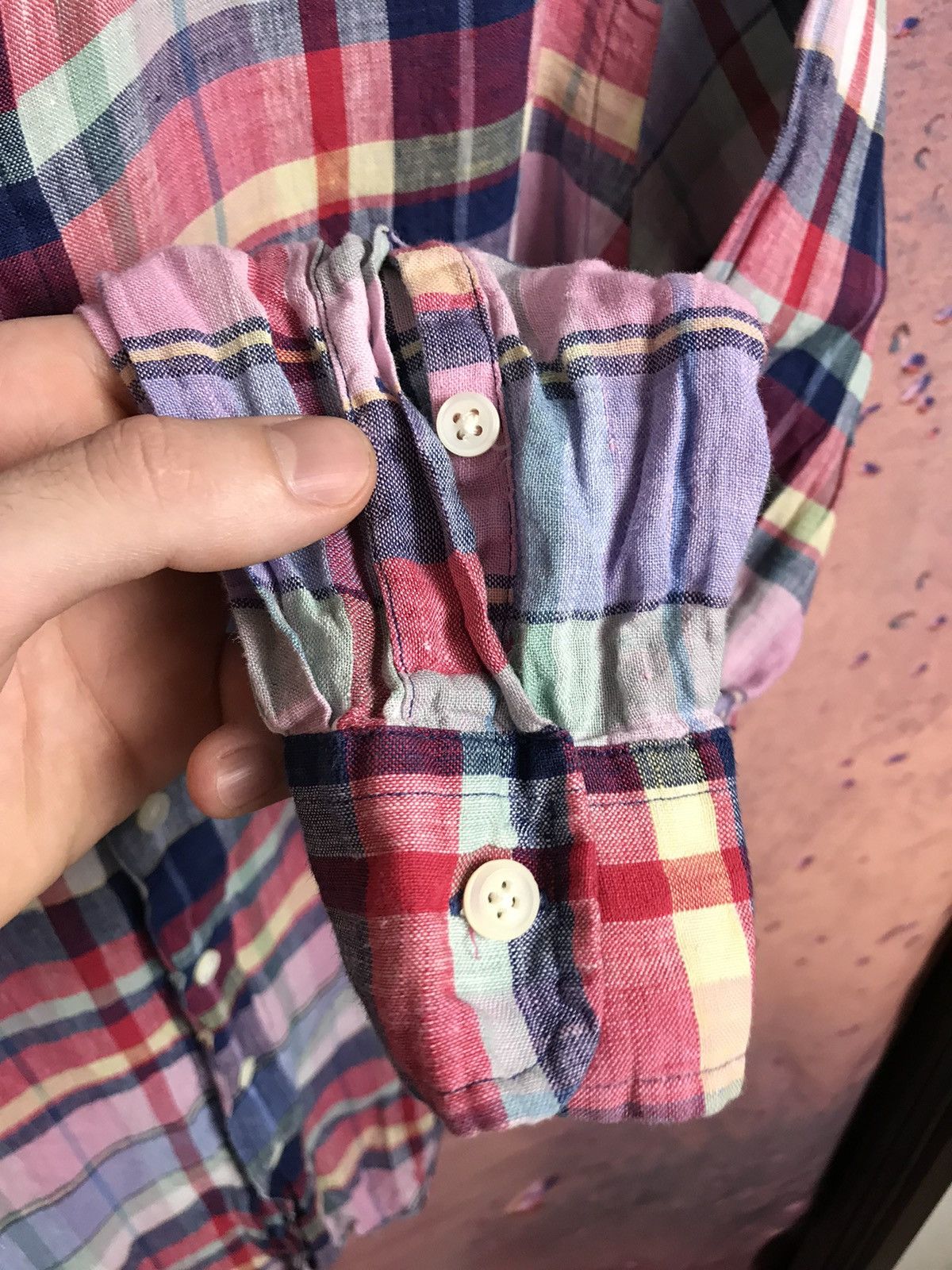 Vintage Vintage Polo Ralph Lauren luxury linen shirt Size US L / EU 52-54 / 3 - 6 Thumbnail