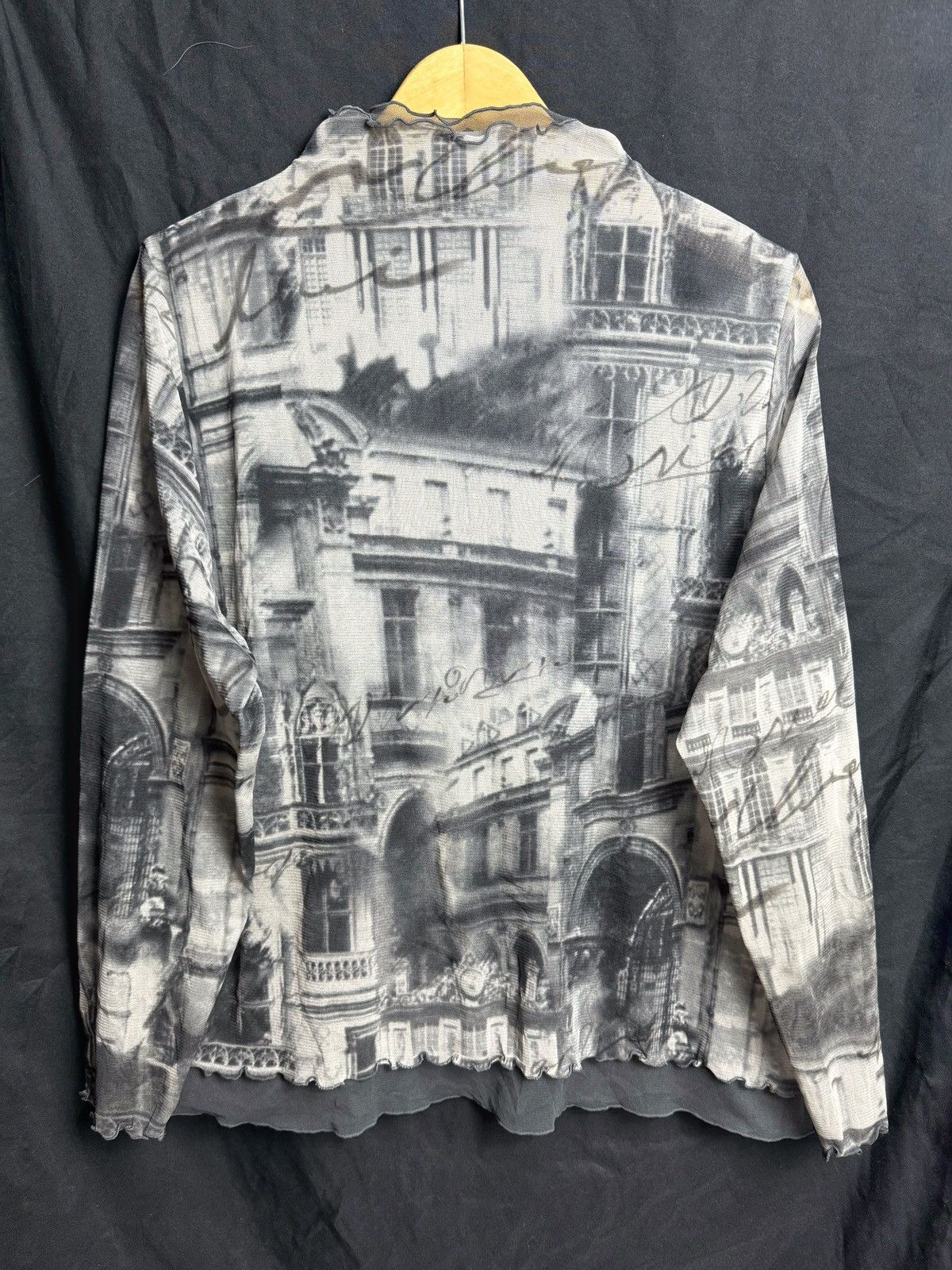 If Six Was Nine × Japanese Brand × Le Grande Bleu (L.G.B.) Tant Damour Mesh Top Double Layers Size US M / EU 48-50 / 2 - 2 Thumbnail