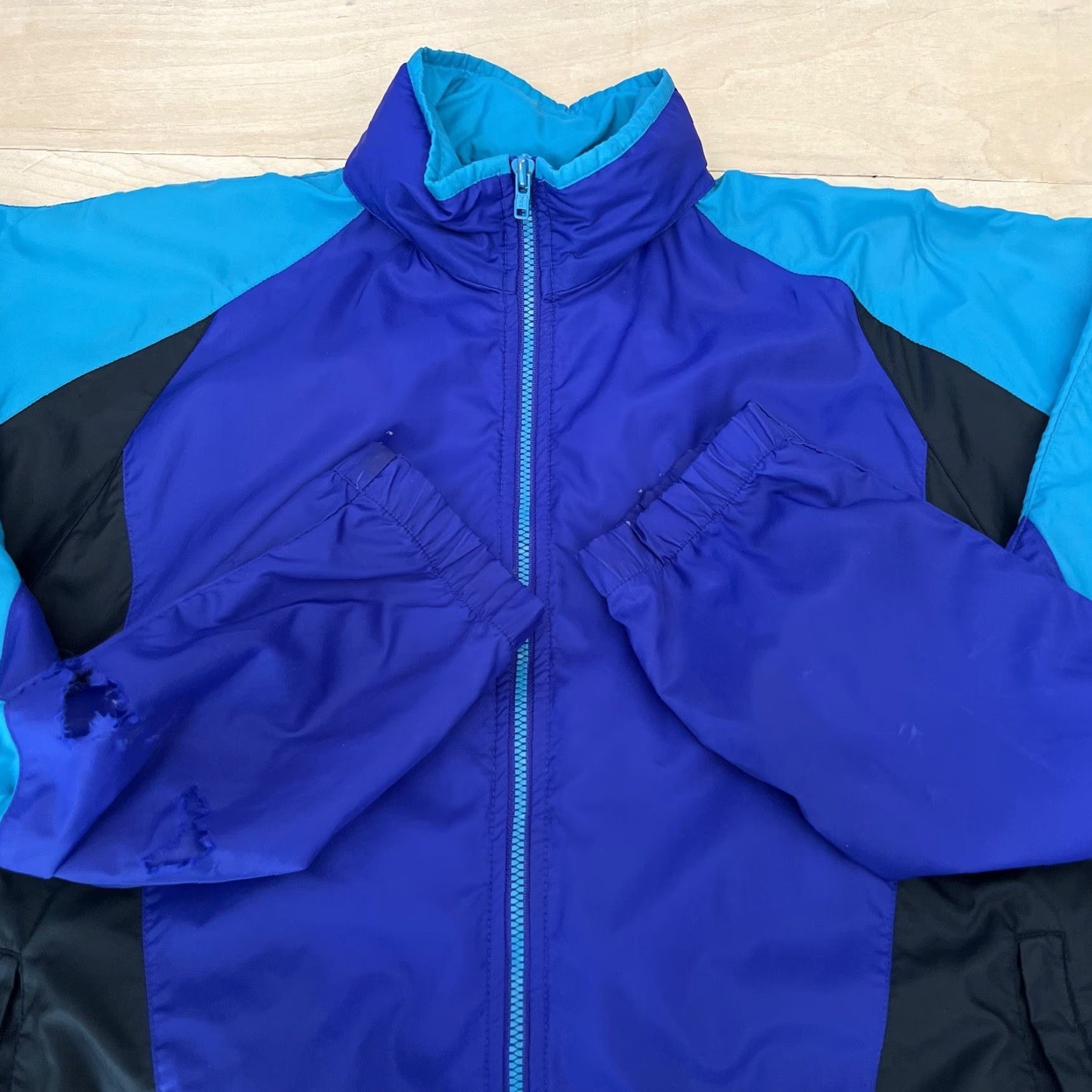 Nike Vintage Nike Windbreaker Small Purple Black 90s Oregon Sportswear Swoosh Jacket Men Small Purple 90s Nike Windbreaker Size US S / EU 44-46 / 1 - 4 Thumbnail