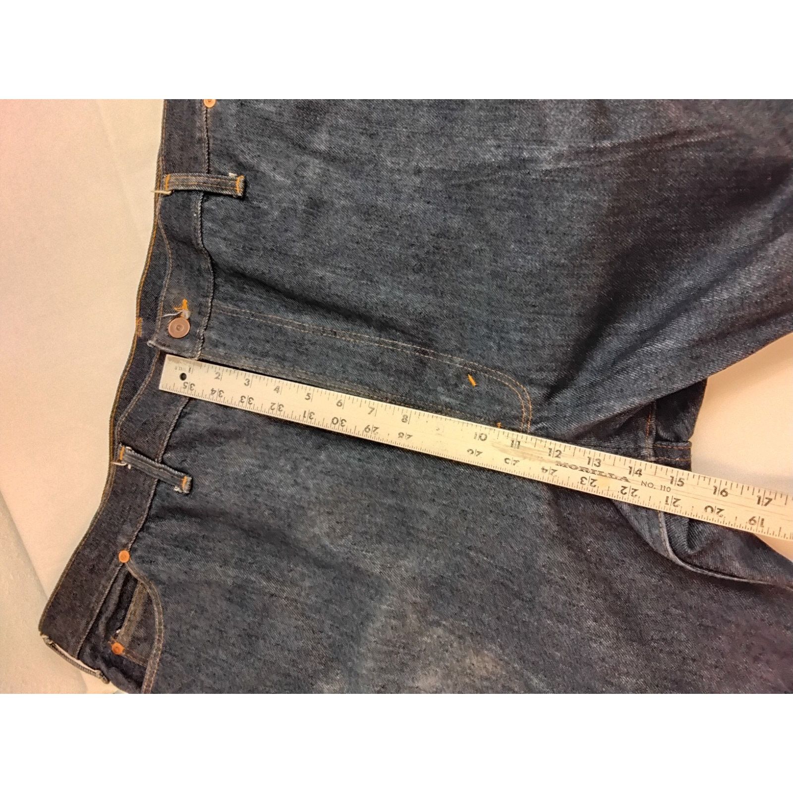 JCPenney JCPenny Denim Jeans Men's 44 x 26 Dark Wash Vintage 1980s Size US 44 / EU 60 - 11 Thumbnail
