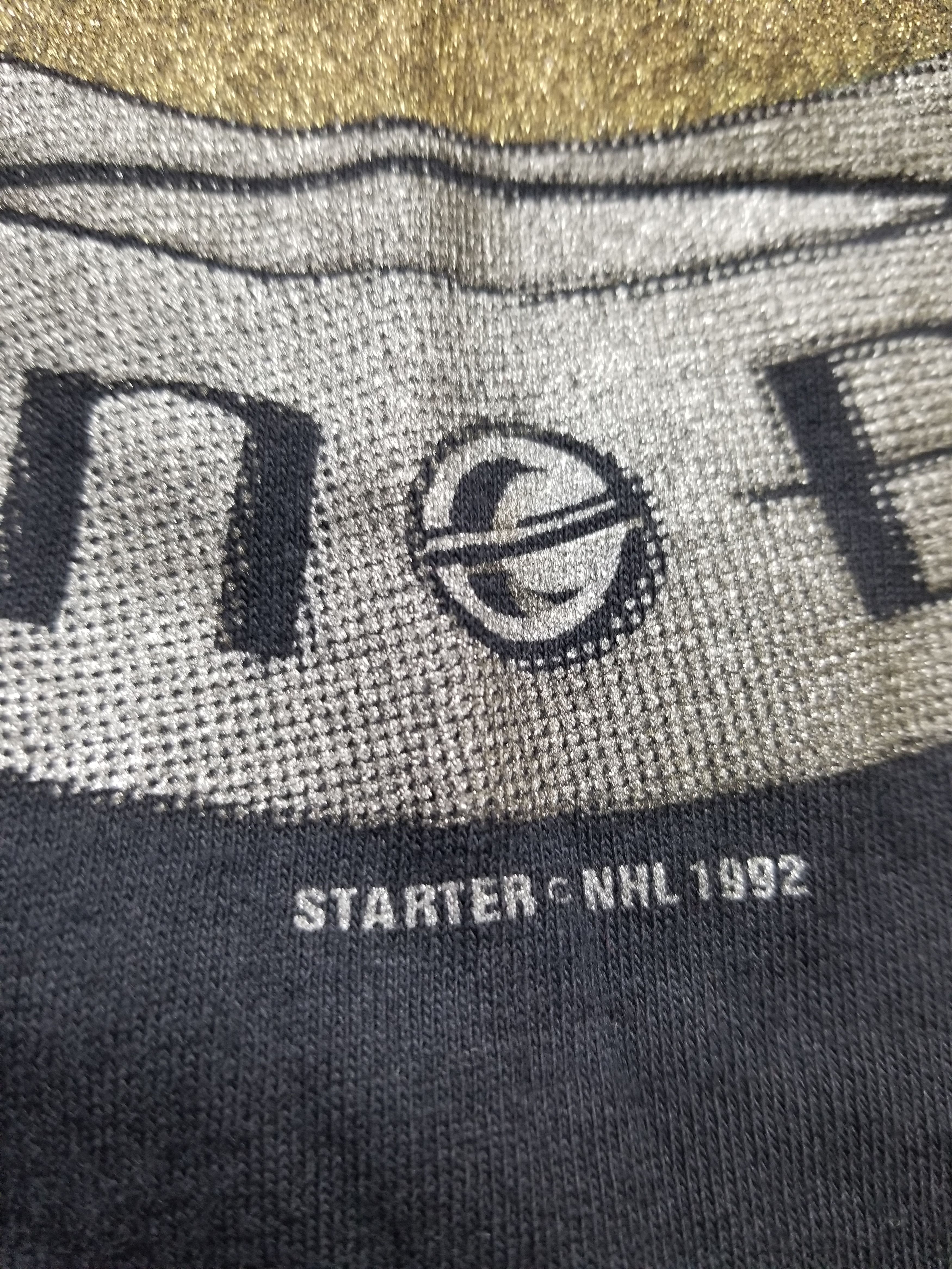Starter Vintage Starter Boston Bruins 1992 Logo Retro NHL T-Shirt Size US L / EU 52-54 / 3 - 11 Thumbnail