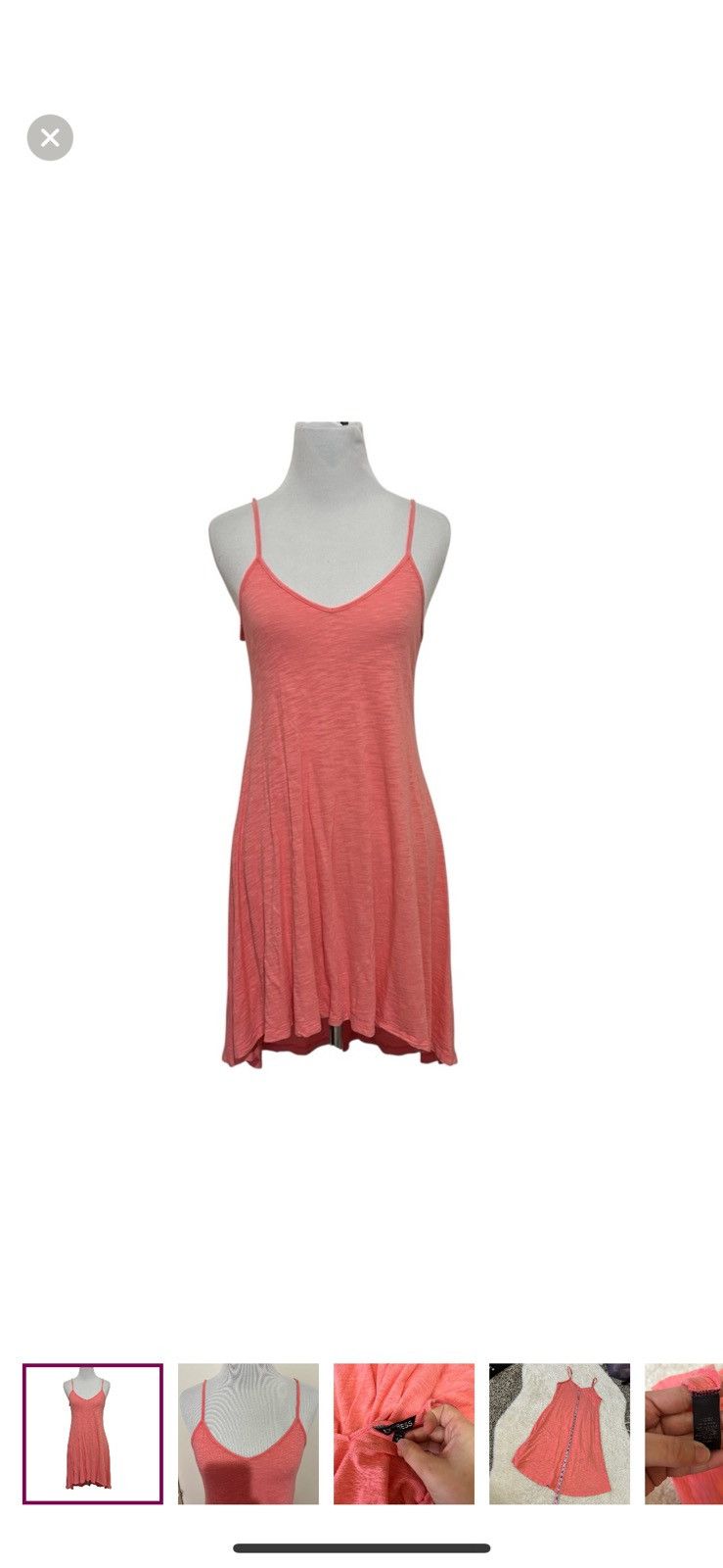 Express Express XS pink sleeveless sundress Size XS / US 0-2 / IT 36-38 - 1 Thumbnail