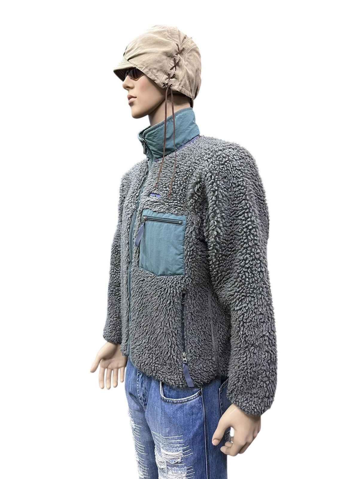 Patagonia Vintage Patagonia USA Deep Pile Fleece Jacket Sz S Size US S / EU 44-46 / 1 - 3 Thumbnail