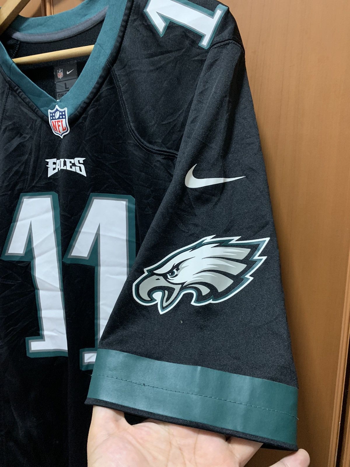 NFL Nike Carson Wentz Philadelphia Eagles Jersey Size US L / EU 52-54 / 3 - 5 Thumbnail