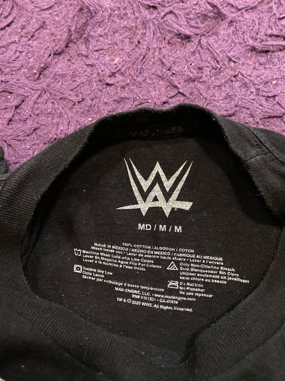 WWE Vintage WWE Big Y2K Print Short Sleeve T-Shirt Size M Size US M / EU 48-50 / 2 - 2 Thumbnail