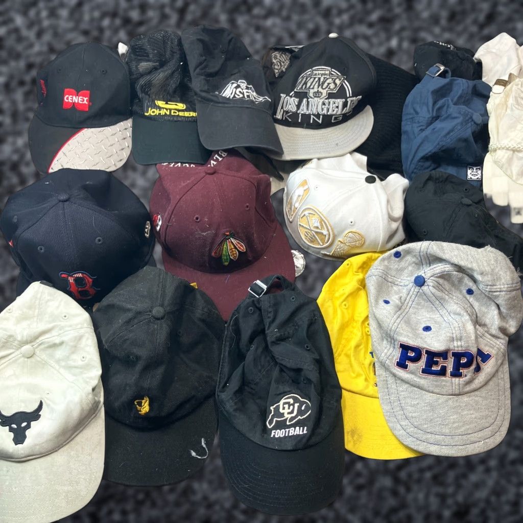 John Deere MYOPIA Hats Lot Los Angeles Kings Misfits John Deere Assortment Multicolor Baseball Cap One Size Men Size ONE SIZE - 1 Thumbnail