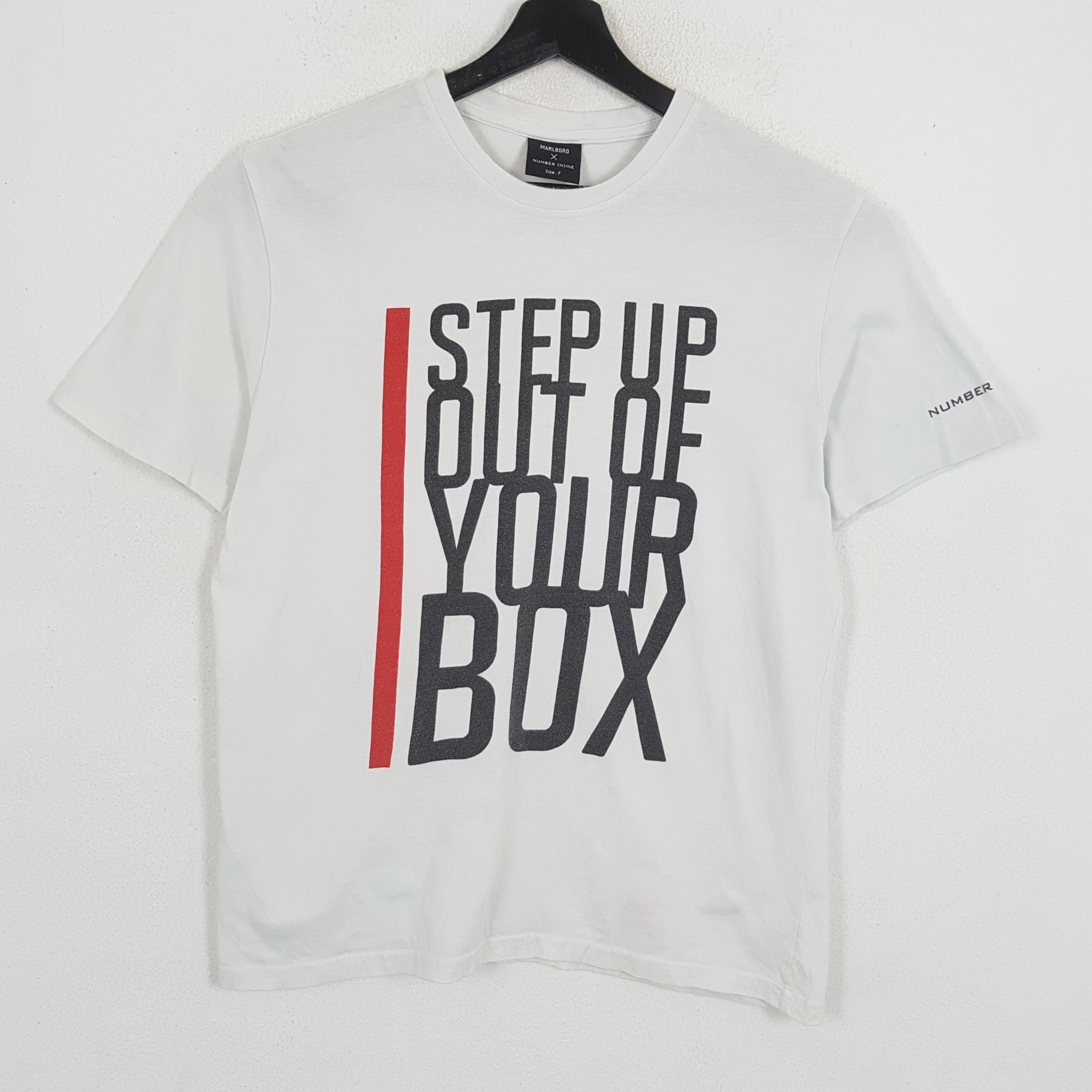 NUMBER NINE X Marlboro Streetwear Style Custom Tshirt