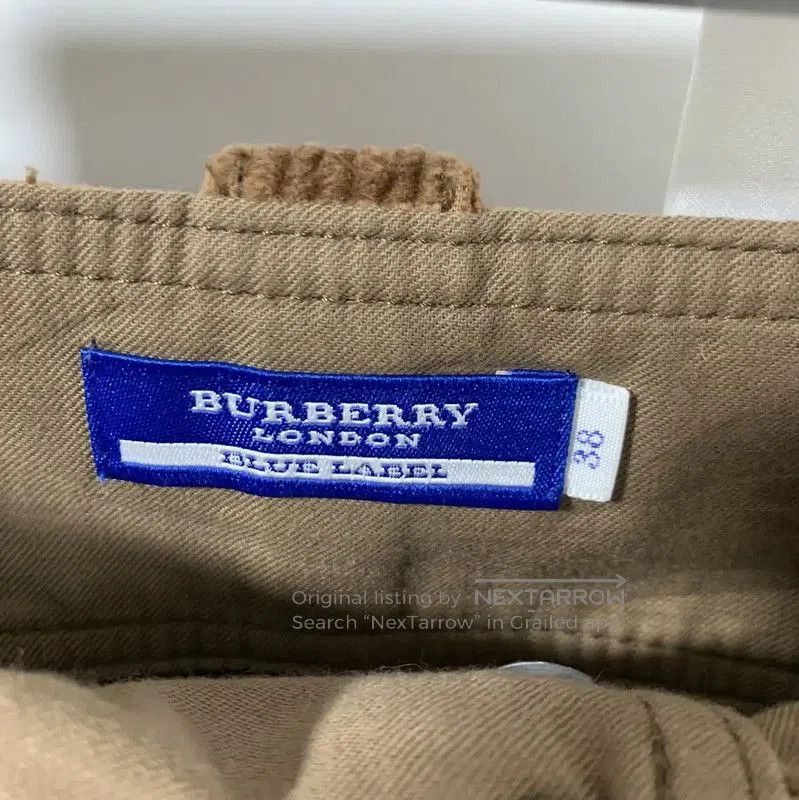 Burberry Burberry Brown Cotton Mini Skirt. Size 23" - 5 Thumbnail