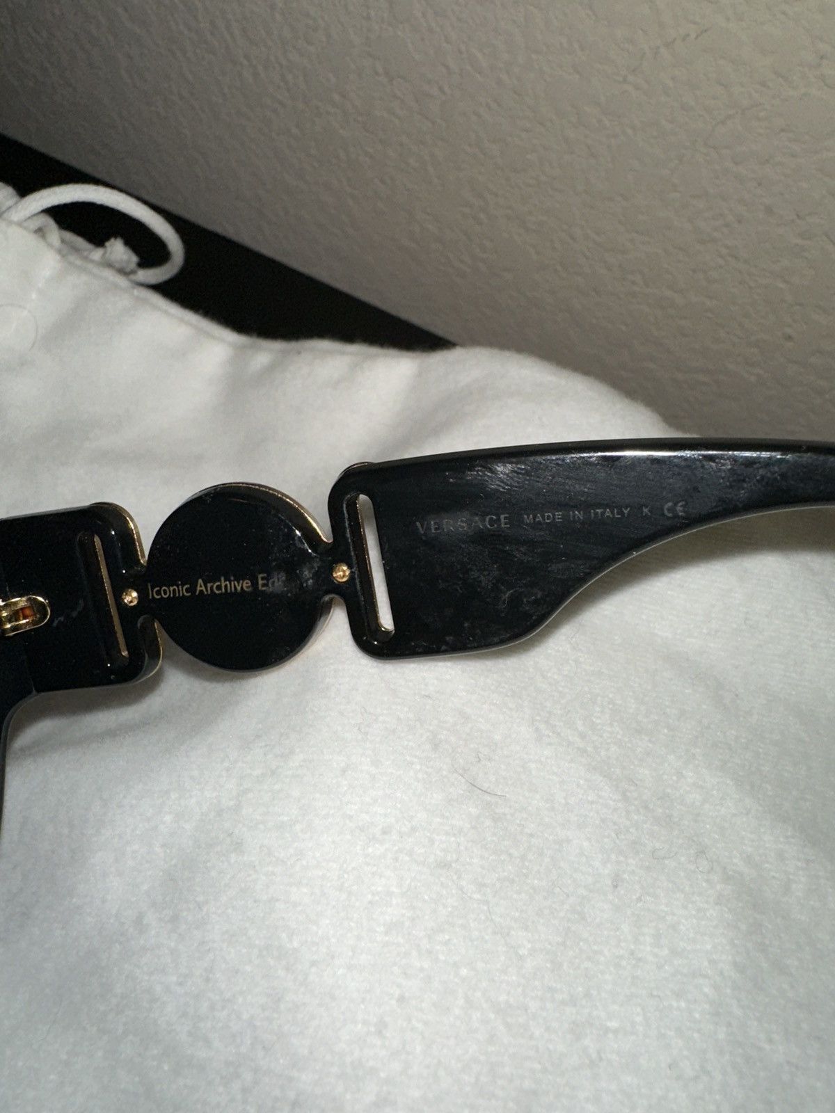 Versace Medusa Biggie Glasses Size ONE SIZE - 3 Thumbnail