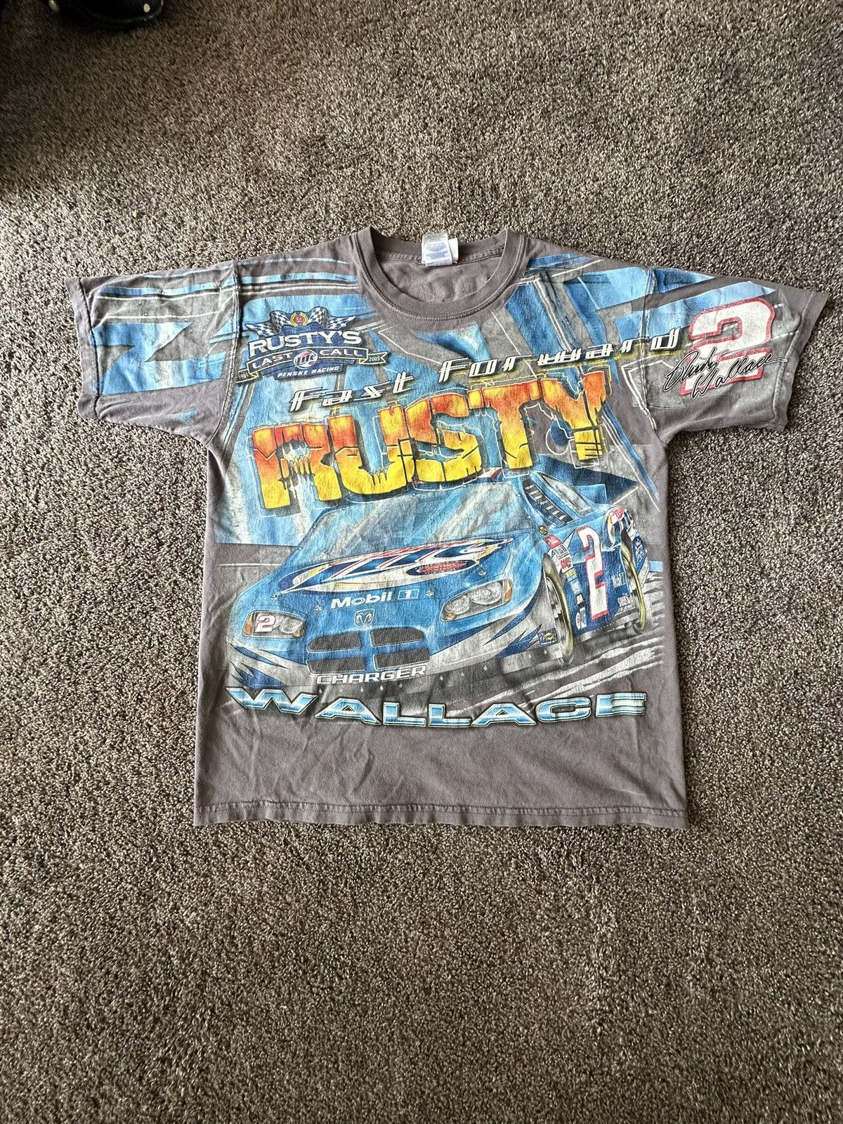 Chase Authentics Nascar vintage t shirt Size US L / EU 52-54 / 3 - 1 Thumbnail