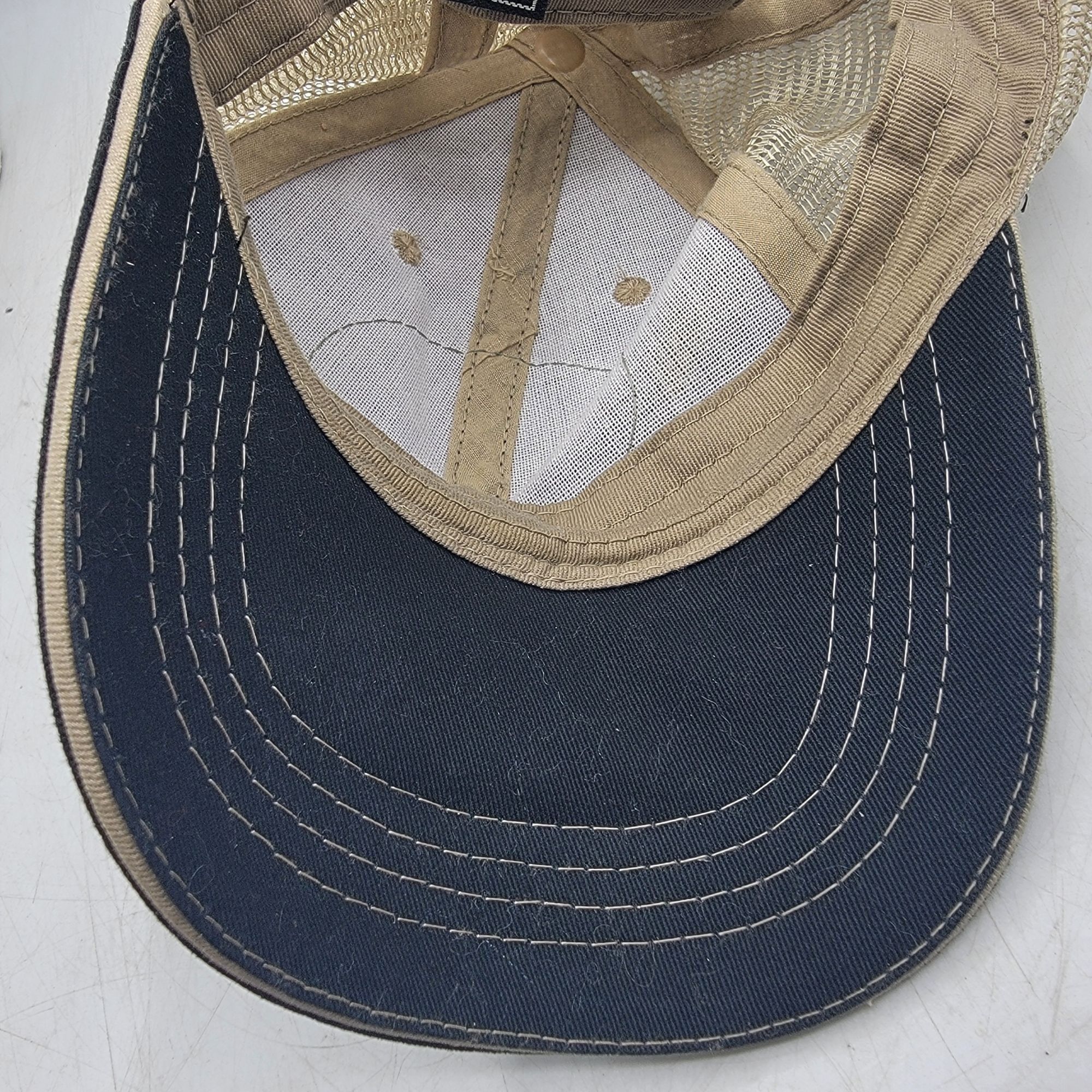 Cobra The Point Lake Powell Trucker Hat Black Tan Adjustable Casua Size ONE SIZE - 8 Thumbnail