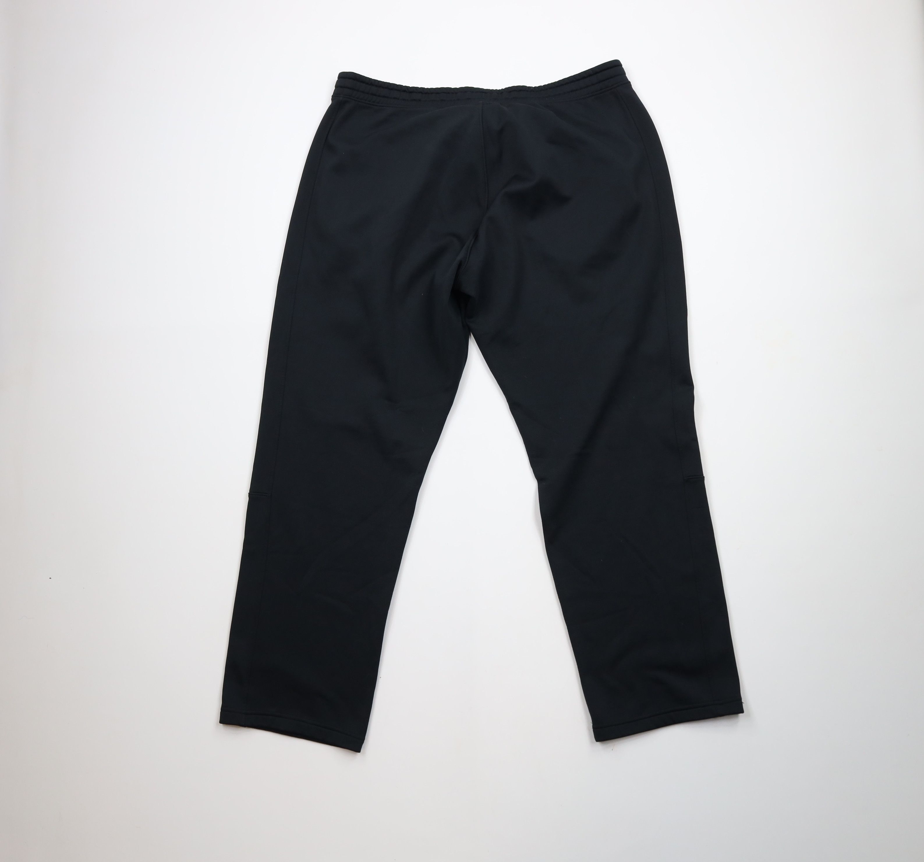Under Armour × Vintage Y2K Under Armour Loose Fit Wide Leg Sweatpants Black Size US 40 / EU 56 - 9 Thumbnail