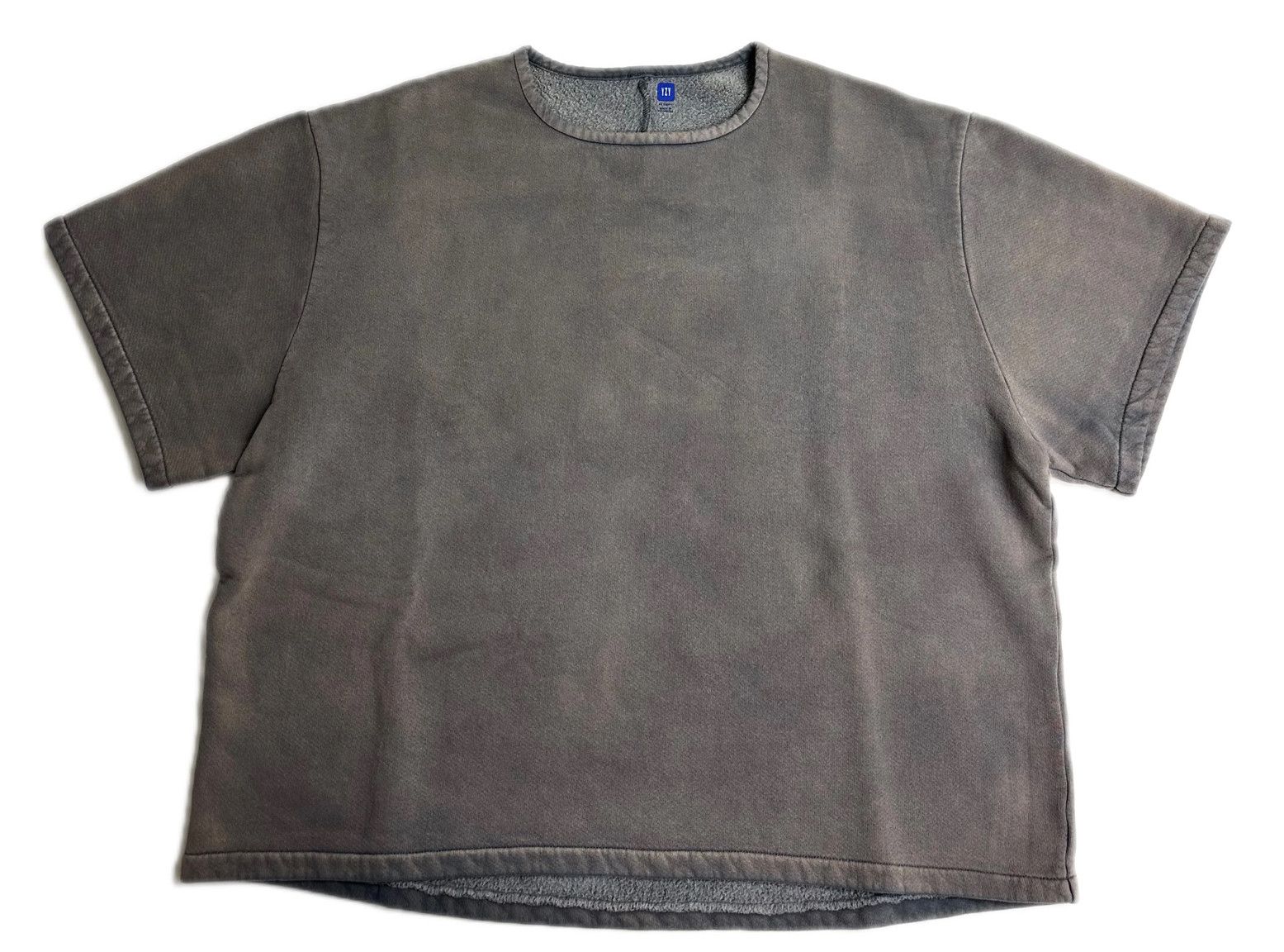 Gap × Kanye West × Yeezy UNRELEASED YEEZY GAP FLEECE YOKE BACK TEE GREY Size US S / EU 44-46 / 1 - 1 Thumbnail